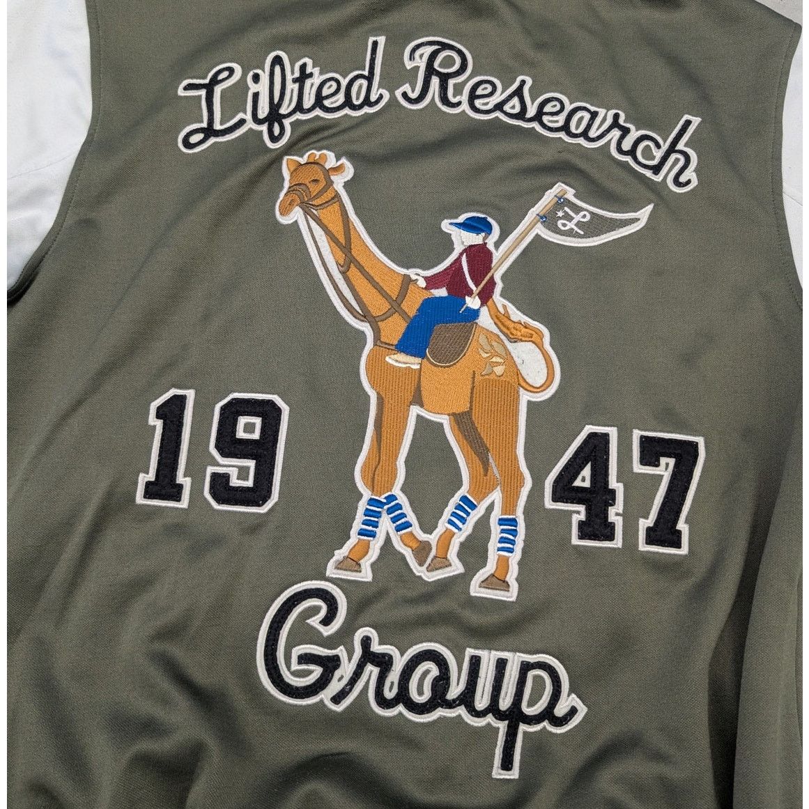 LRG × Roots × Vintage Y2K Root LRG Camel Jockey embroidered jacket Size US L / EU 52-54 / 3 - 2 Thumbnail