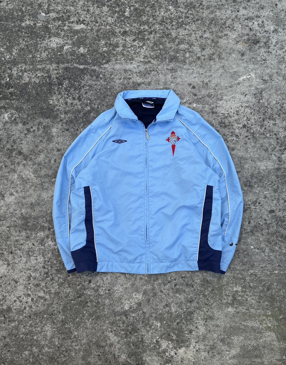 Vintage Celta Vigo Umbro Premier Pro Training Soccer Jersey