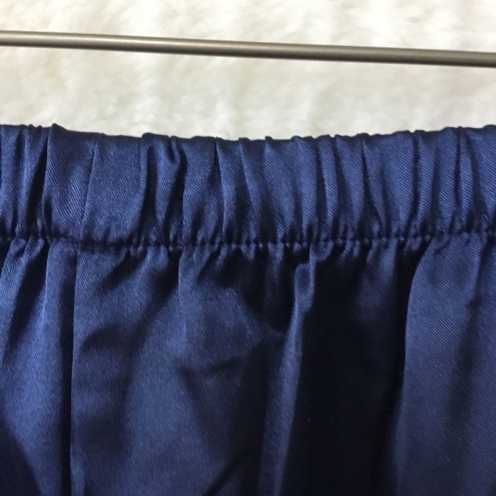 Other Ekouaer Blue V-Neck Short-Sleeve Pajama Set Size ONE SIZE - 10 Thumbnail