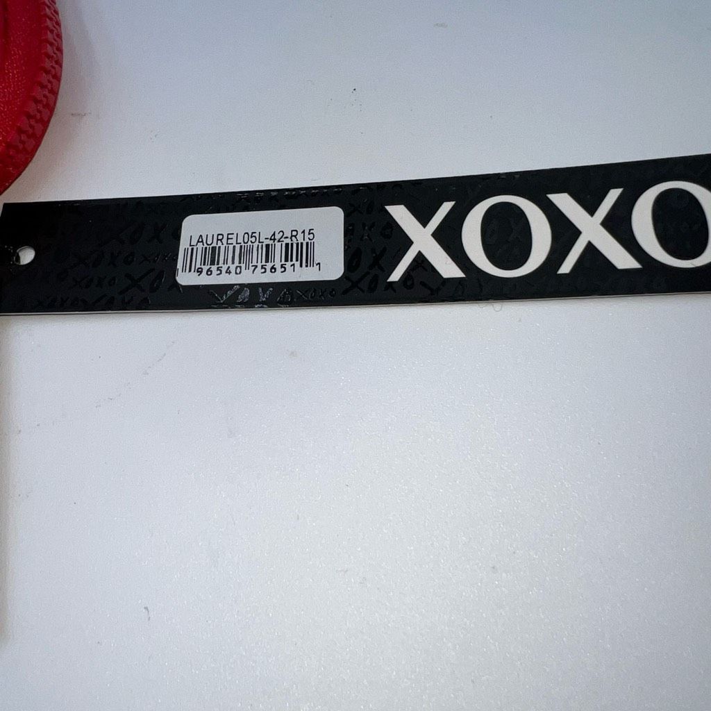 XOXO XOXO Faux Patent Leather Wristlet Duo Pouch and Heart In Can Size ONE SIZE - 8 Thumbnail