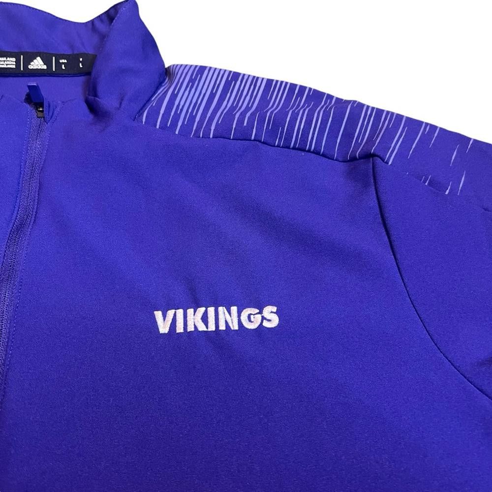 Adidas Adidas Vikings Pullover Long Sleeve shirt Size US L / EU 52-54 / 3 - 7 Thumbnail
