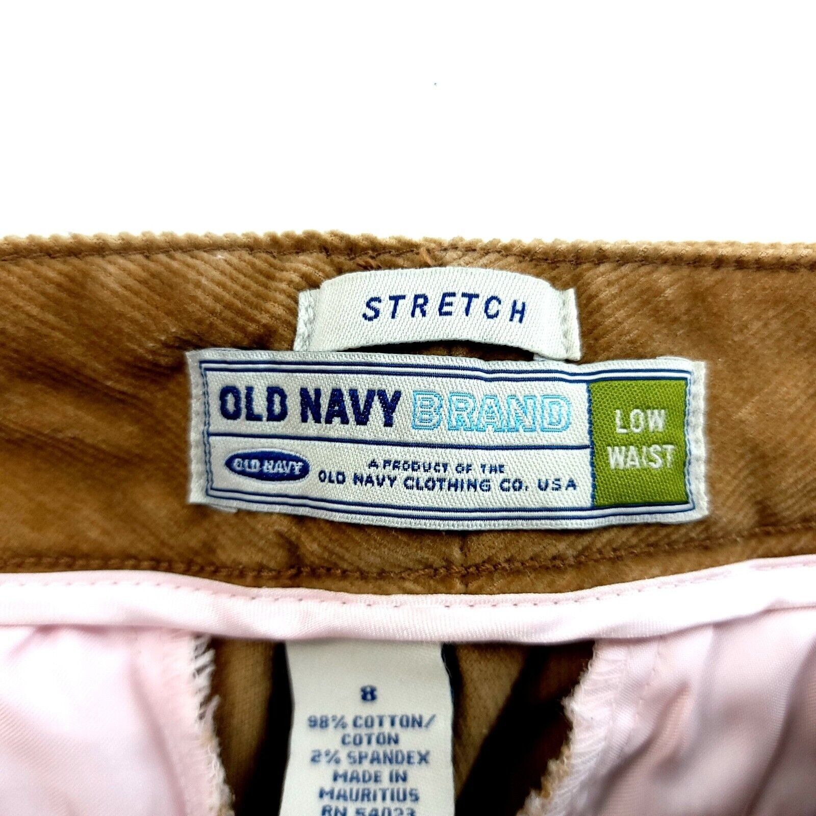 Old Navy Old Navy Stretch Low Waist Brown Corduroy Pants Size 8 Mid R Size 30" / US 8 / IT 44 - 5 Thumbnail