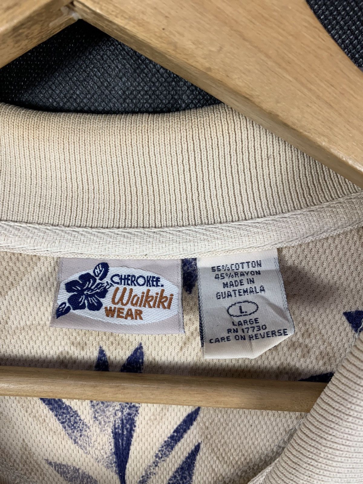 Cherokee Steals! Cherokee Hawaiian Style Floral Polo Tee Size US L / EU 52-54 / 3 - 5 Thumbnail