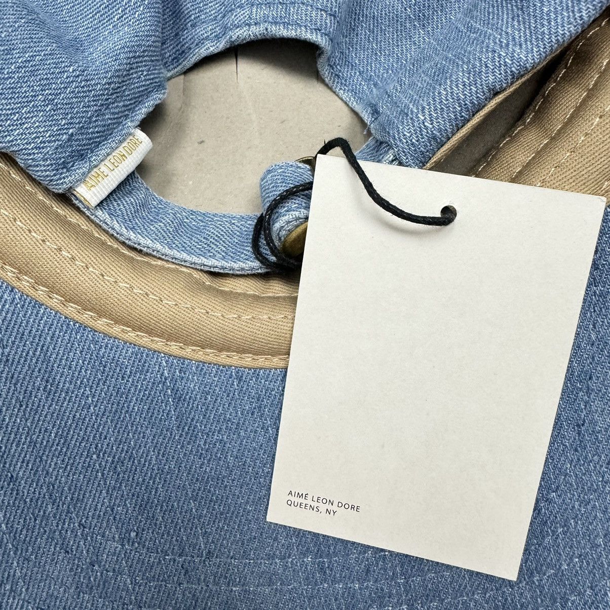 Aime Leon Dore Aimé Leon Dore ALD Core Denim Light Blue Wash Hat DS Size ONE SIZE - 9 Thumbnail