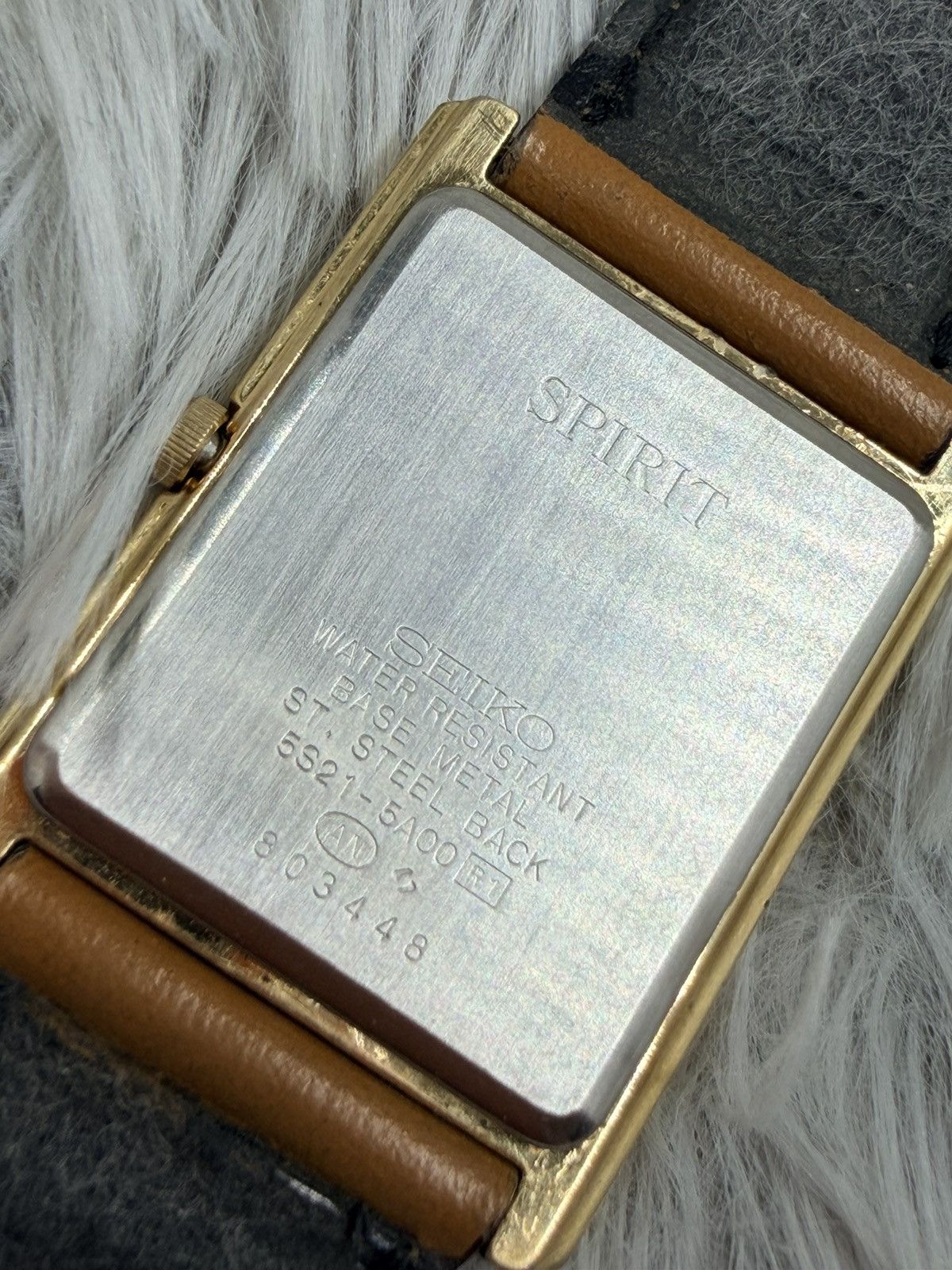 Seiko Rare SEIKO Tank Contemporary Basic Spirit Quartz Men’s Watch Size ONE SIZE - 14 Thumbnail
