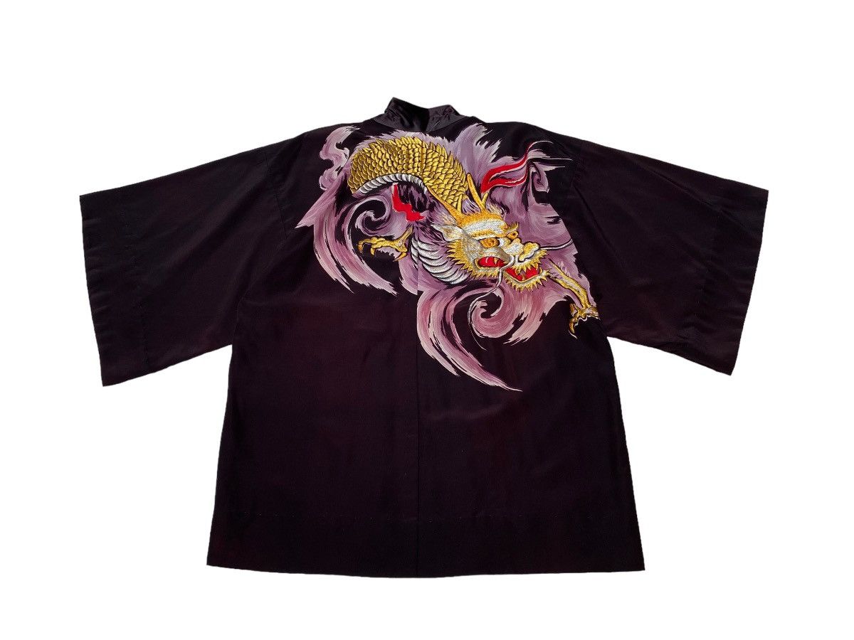 Japanese Brand × Vintage Vintage Japanese Brand Kimono Dragon 1990s Size US XL / EU 56 / 4 - 6 Thumbnail