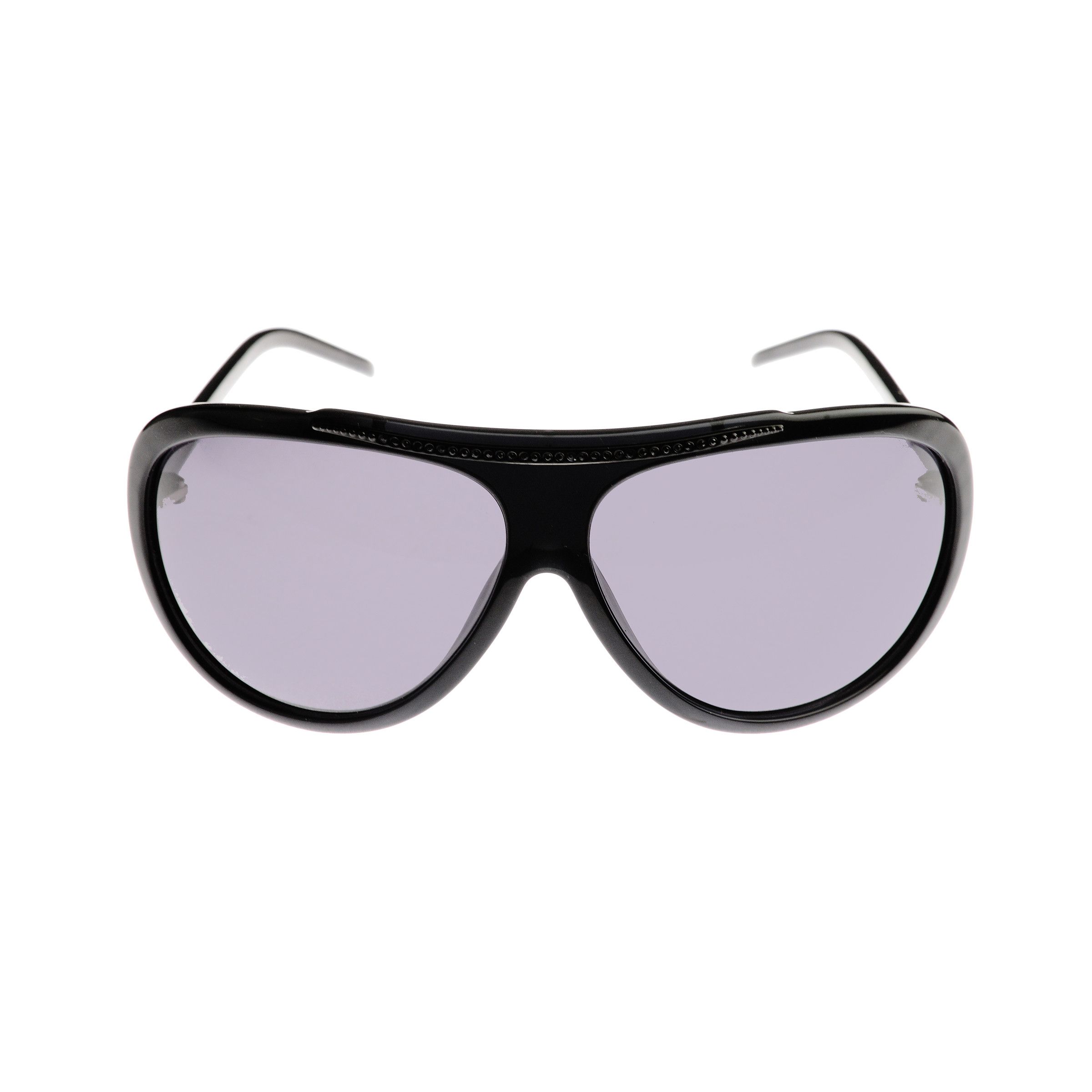 Valentino Valentino '00s Black Crystals Pilot Sunglasses Size ONE SIZE - 1 Thumbnail