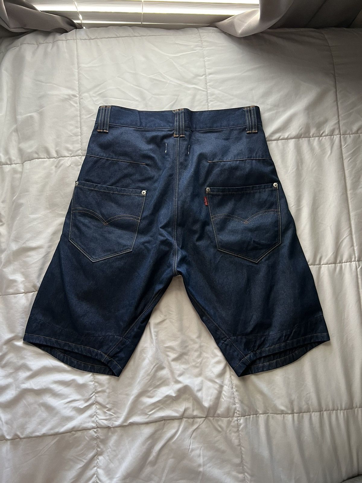 Comme des Garcons Levi’s Comme des garçons MAN Junta Watanabe Denim shorts Size US 30 / EU 46 - 5 Thumbnail