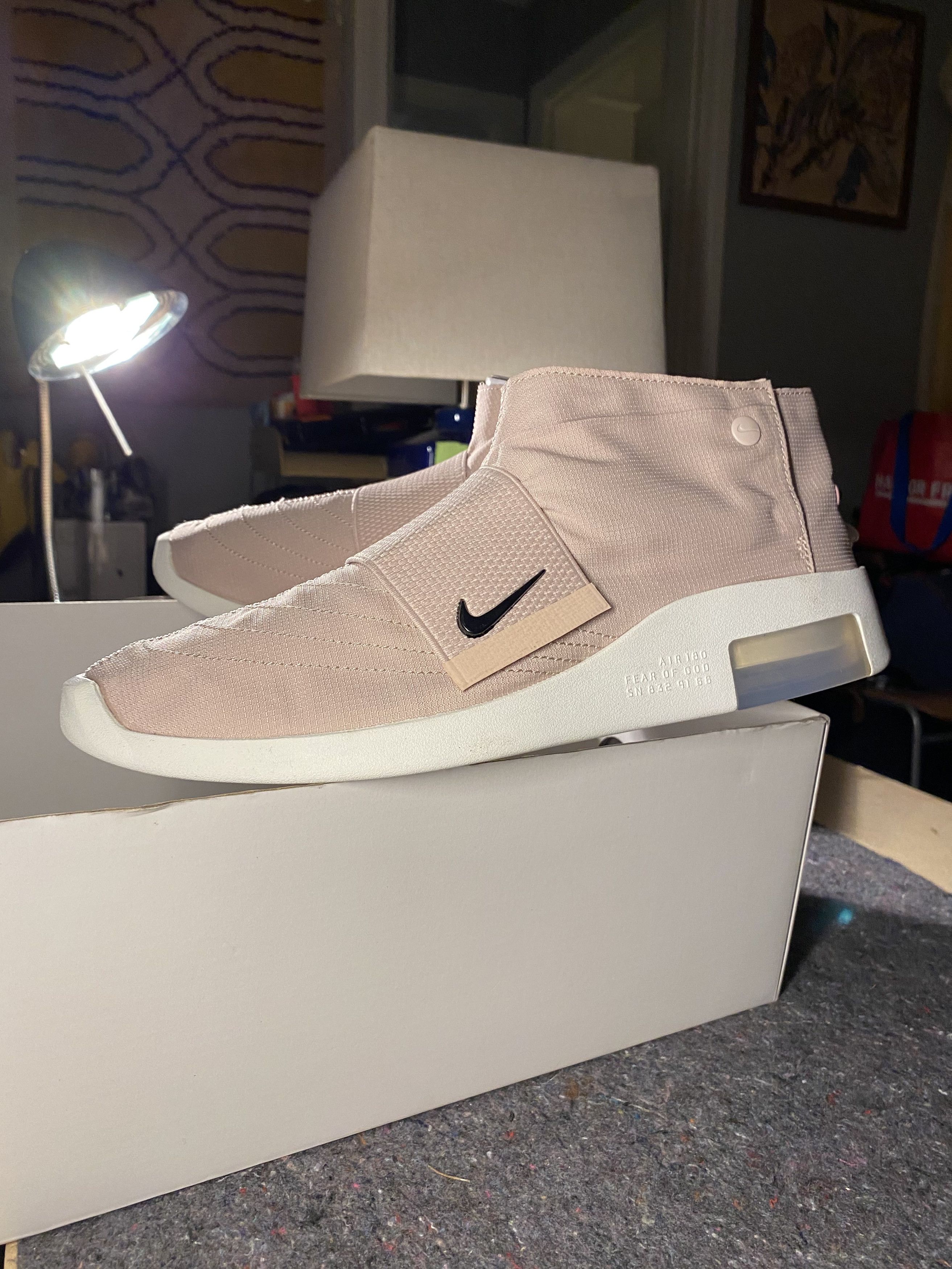 Fear of God × Nike Nike Air Fear of God Particle Beige Moc M11 DS OG Box Size US 11 / EU 44 - 1 Thumbnail
