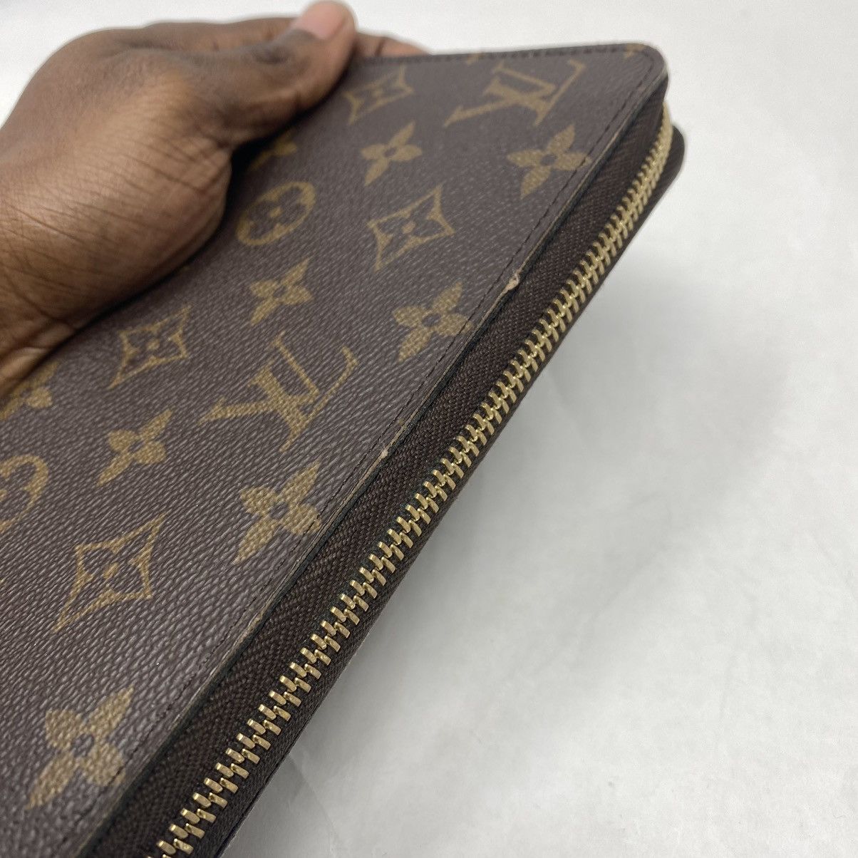 Louis Vuitton Louis Vuitton Monogram Zip Wallet Size ONE SIZE - 4 Thumbnail