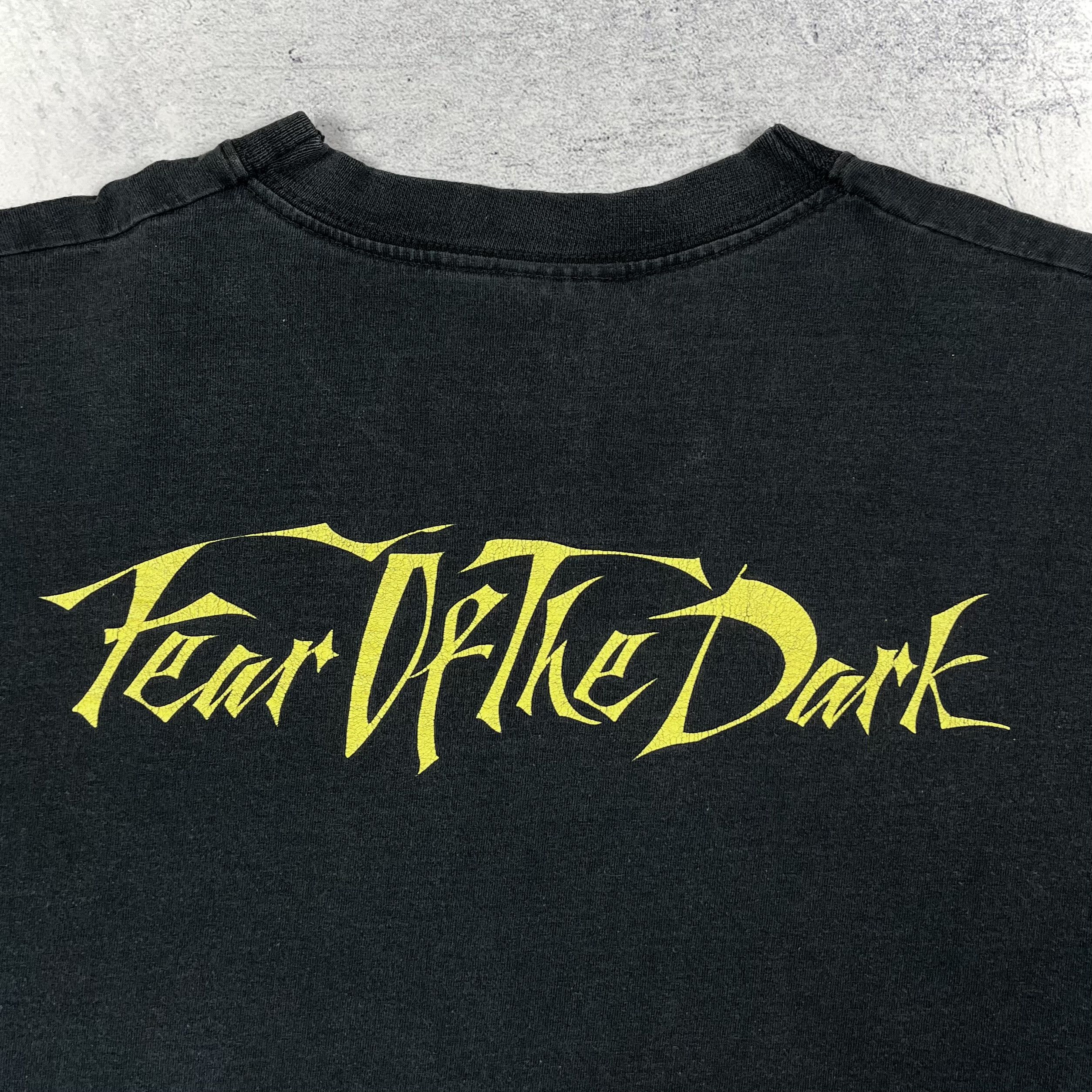 Band Tees Vintage Iron Maiden Fear of the Dark Rock Band T Shirt 2003 Size US M / EU 48-50 / 2 - 16 Thumbnail