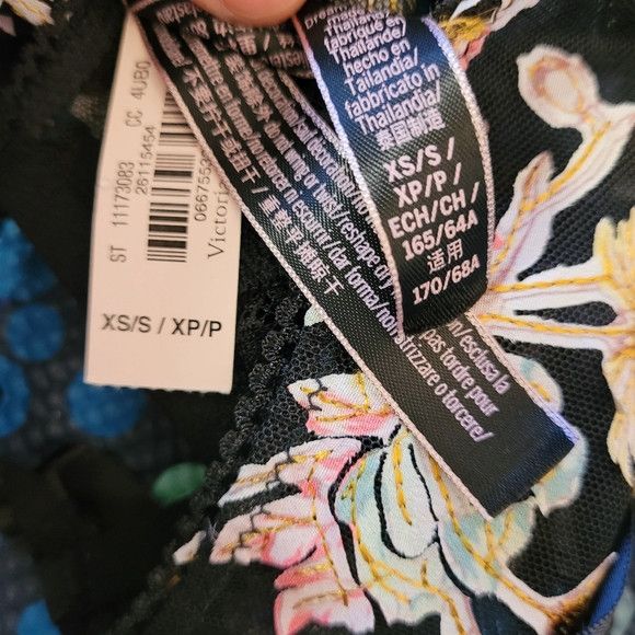 Victoria's Secret Victoria's Secret XS/S *DREAM ANGELS* GARTER BELT Floral Nwt Size ONE SIZE - 7 Thumbnail