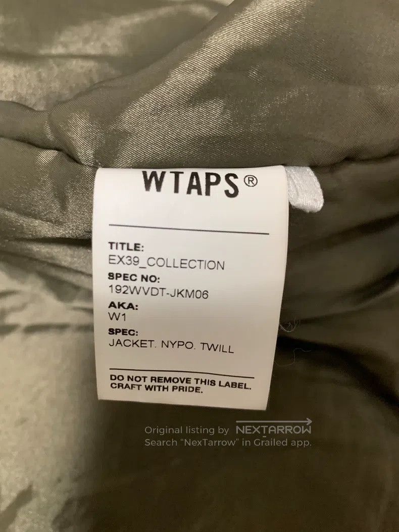 Wtaps Wtaps Air Force MA1 Air Jacket Size US S / EU 44-46 / 1 - 6 Thumbnail
