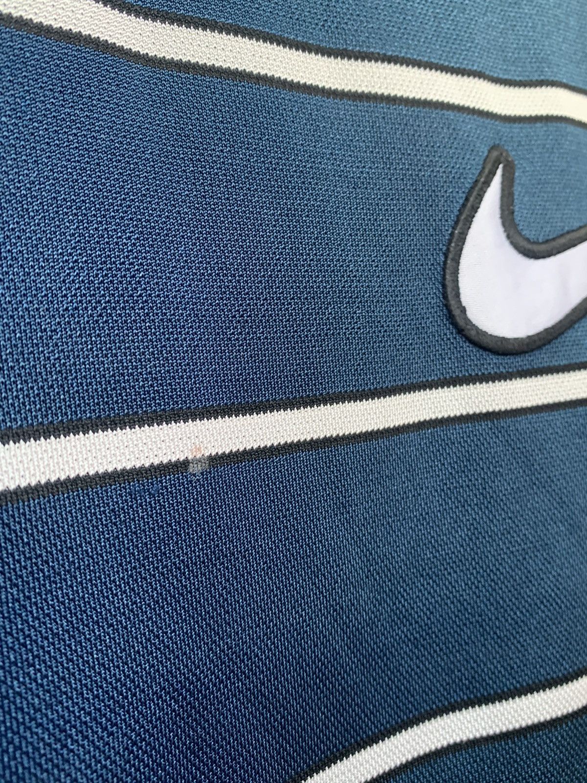 Nike × Vintage Nike 90s Vintage Tank Top Big Logo Striped Shirt | XL Size US XL / EU 56 / 4 - 3 Thumbnail