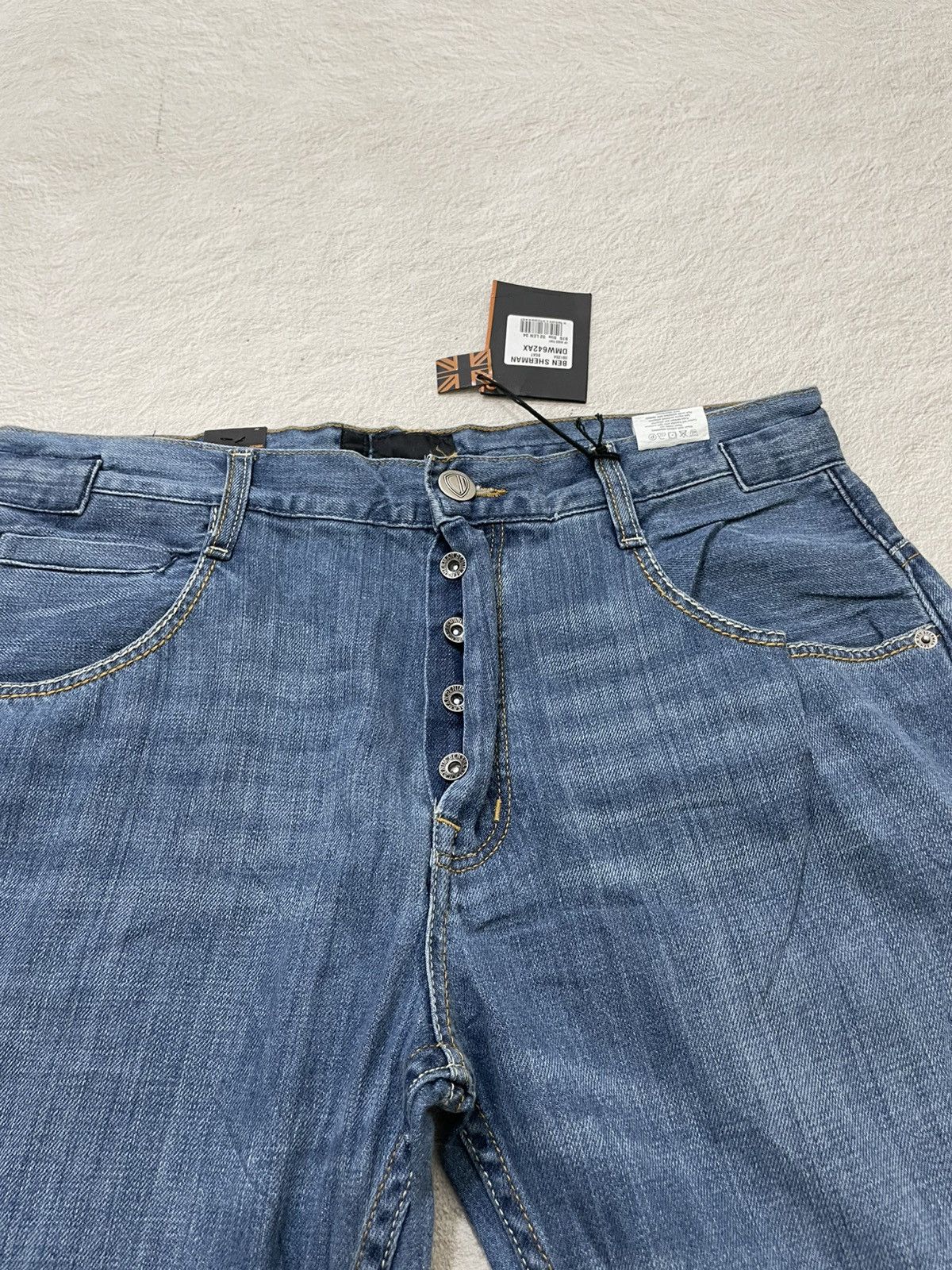 Vintage 2000s Ben Sherman Bacis Pants Loose Fit Y2k Size US 34 / EU 50 - 2 Thumbnail