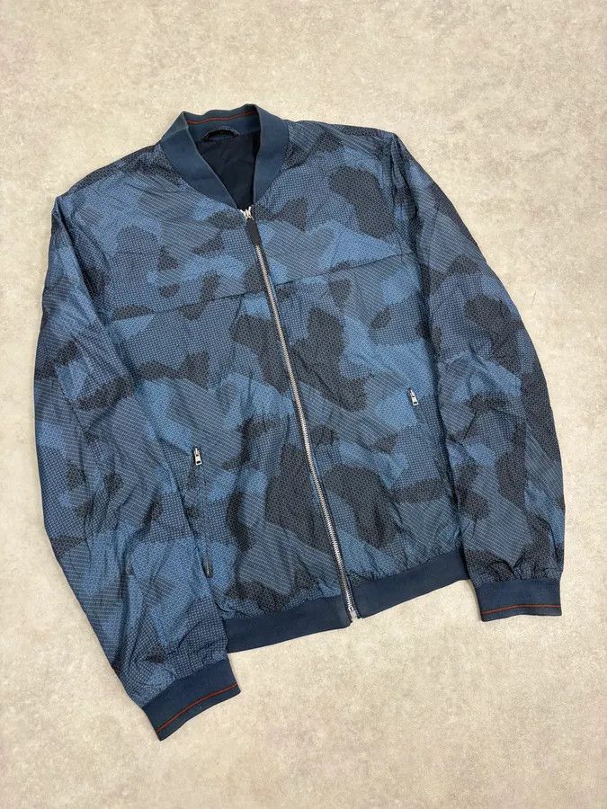 Gucci SS2010 Gucci Navy Camo Bomber Jacket Size US M / EU 48-50 / 2 - 4 Thumbnail