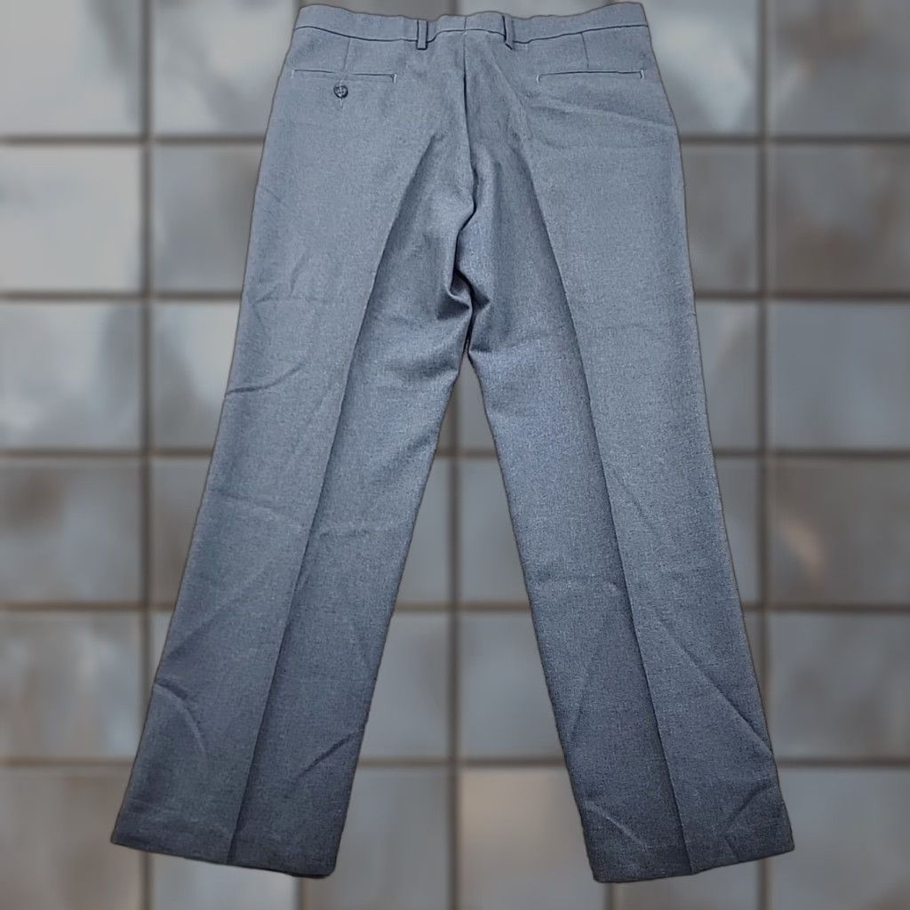 Levi's VINTAGE Levi Strauss Action Slacks Men 36x29 Blue Dress Pants Western Size US 36 / EU 52 - 1 Thumbnail