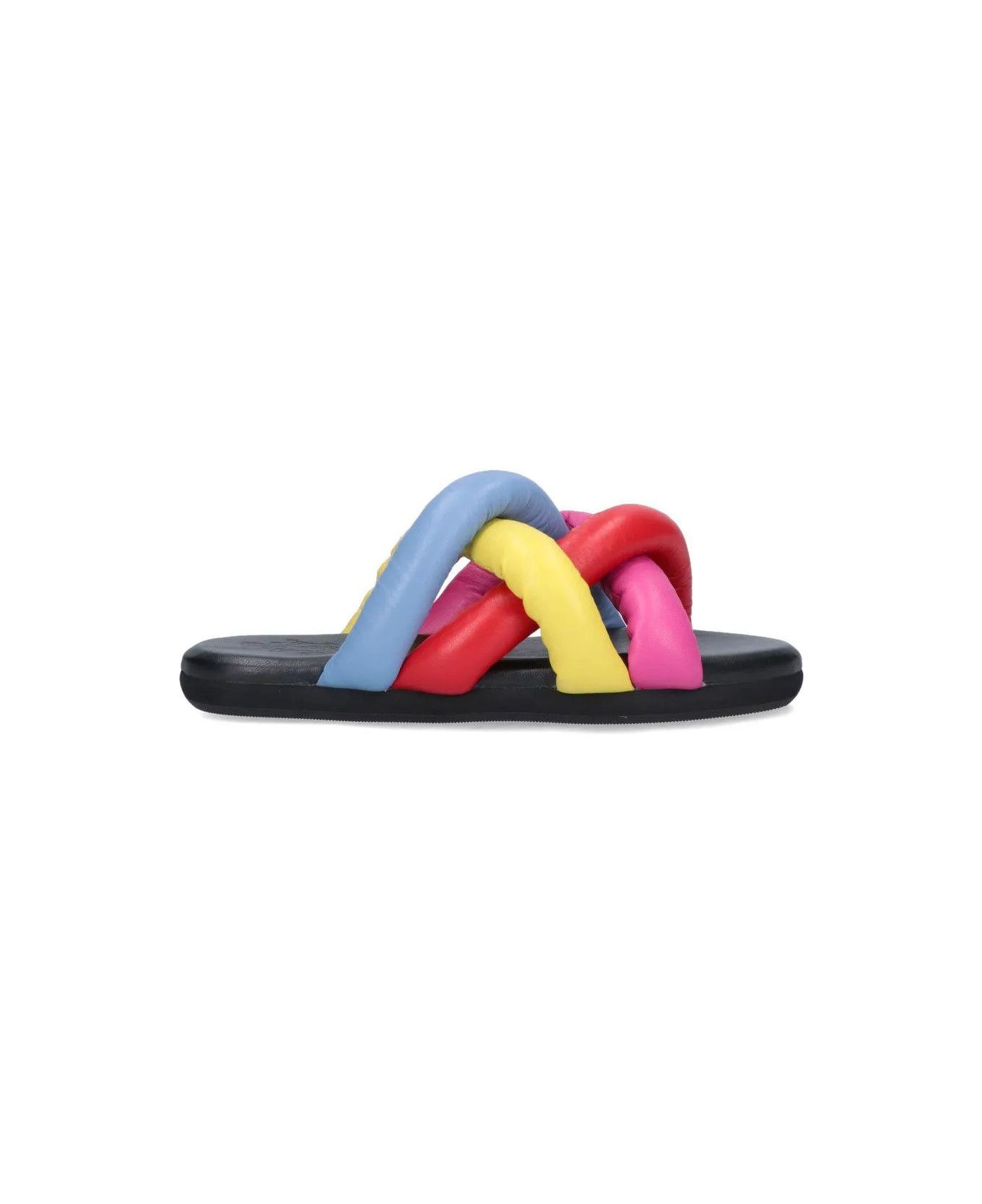 Moncler o1y1125 Slippers in Multicolor Size US 7 / IT 37 - 1 Thumbnail