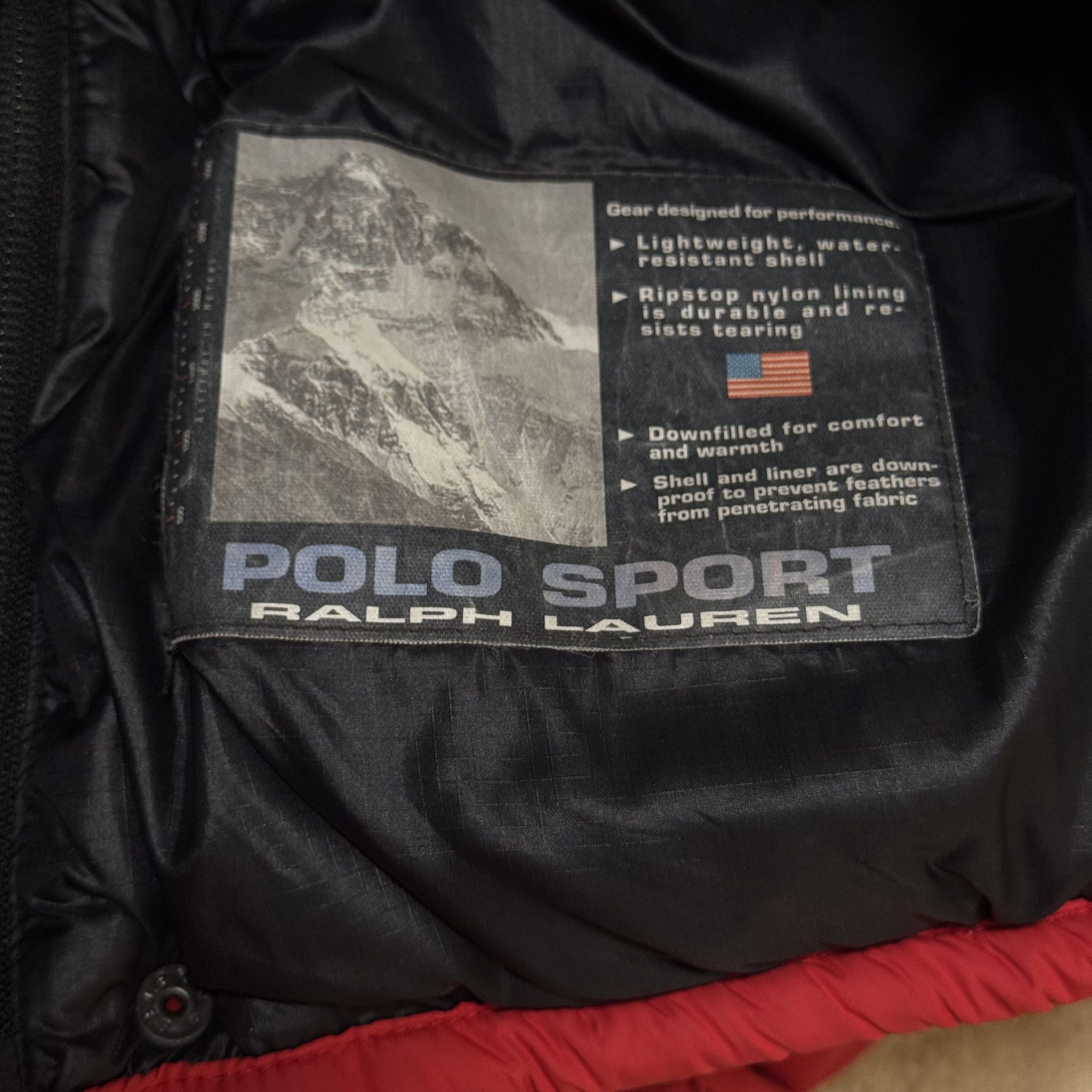 Polo Ralph Lauren vintage Ralph Lauren Polo Sport puffer jacket Size US M / EU 48-50 / 2 - 8 Thumbnail