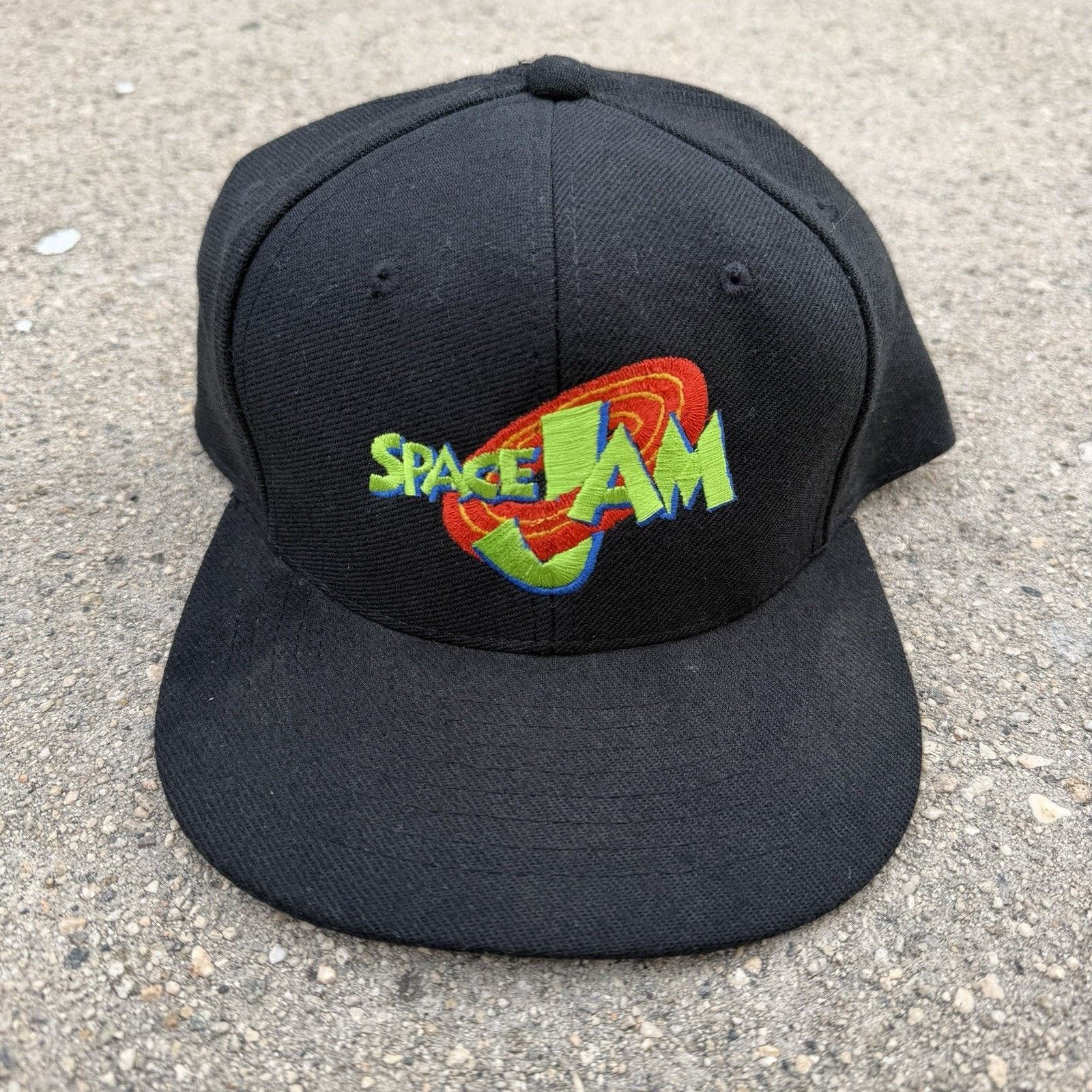 NBA × Vintage × Warner Bros Vintage 1996 Space Jam Movie Wool Snapback Hat Warner Bros Size ONE SIZE - 1 Thumbnail
