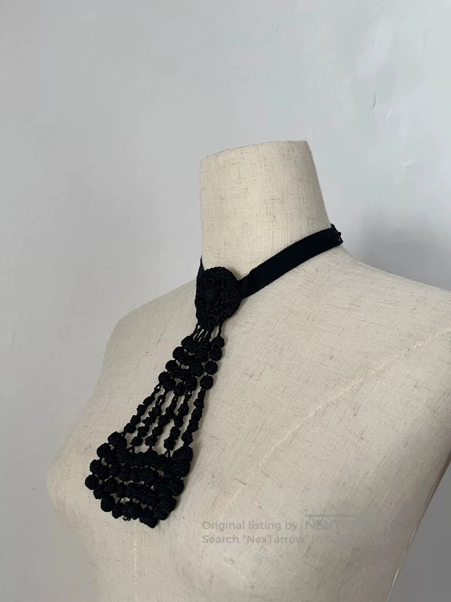Tokio Kumagai Tokio Kumagai HOMME DE NUIT Braided Bow Tie. Size ONE SIZE - 3 Thumbnail