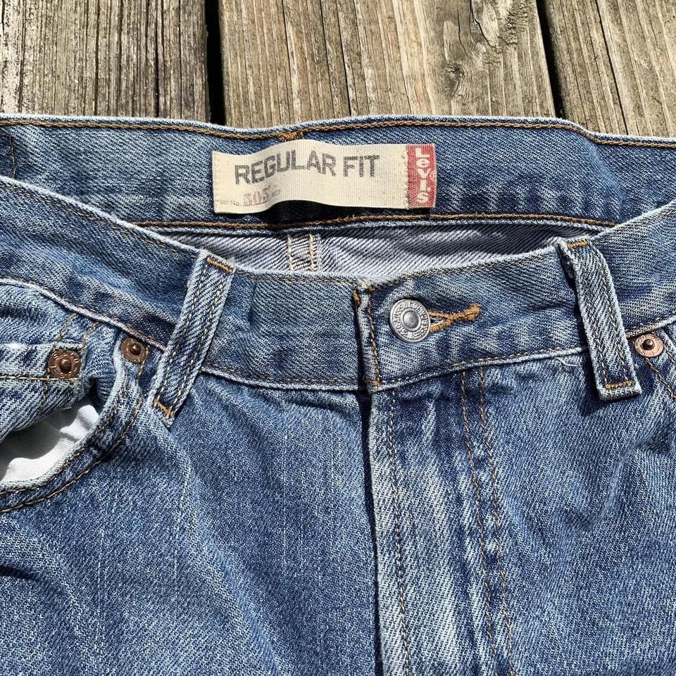 Levi's Vintage Clothing × Vintage Levis 505 Light Blue Faded Denim Jeans 34 x 30 Size US 34 / EU 50 - 2 Thumbnail