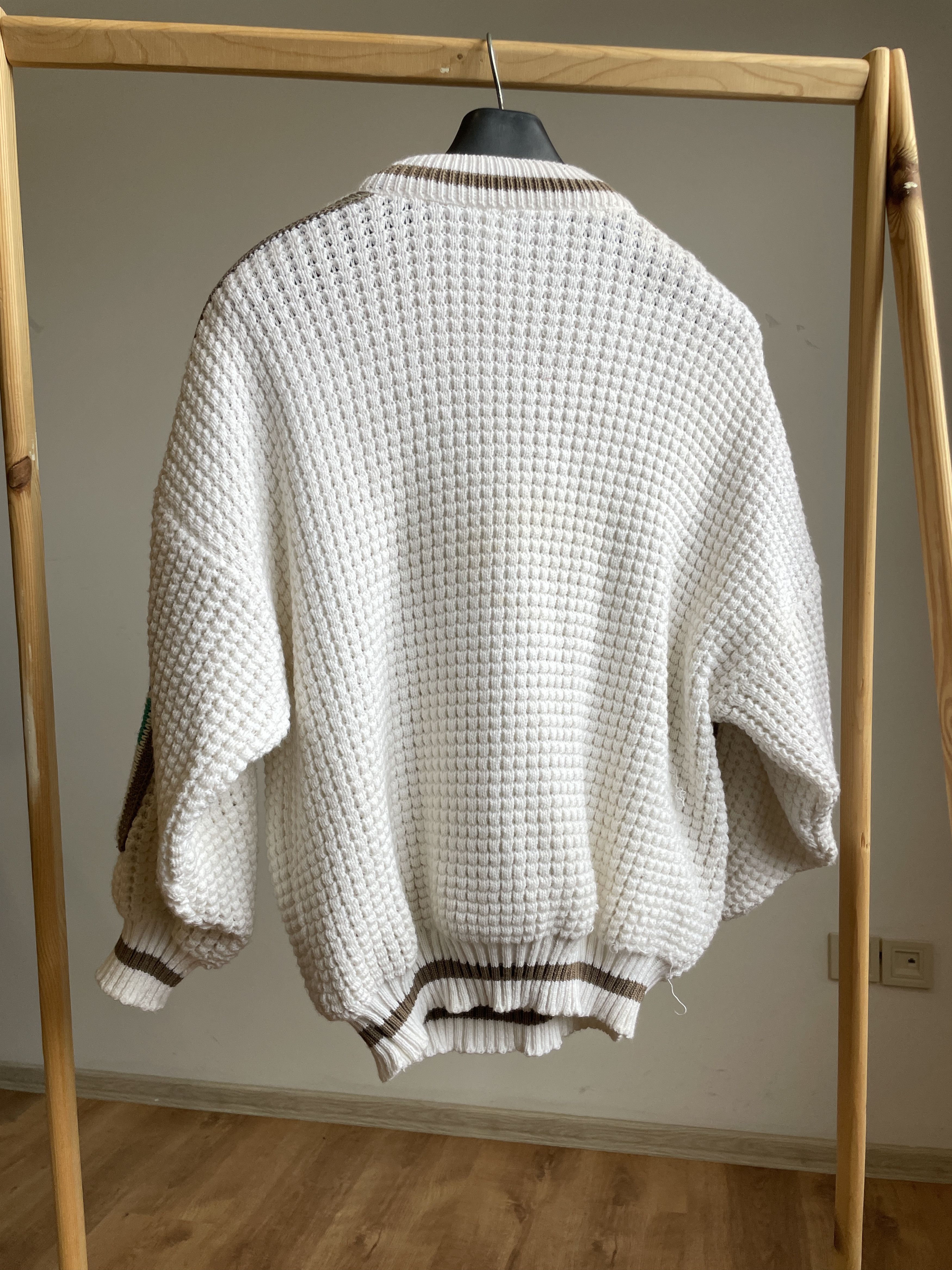 Vintage Vintage 80's Made in England Get Smart Chunky Sweater Size US L / EU 52-54 / 3 - 2 Thumbnail