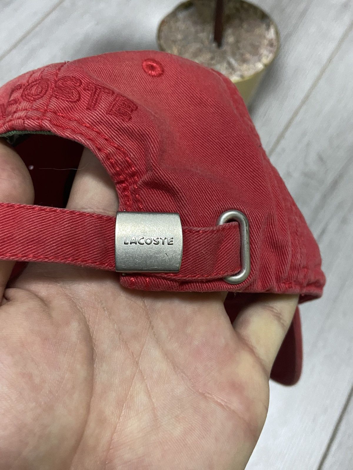 Lacoste 🔥CRAZY VINTAGE LACOSTE sun fade CAP RARE🔥 Size ONE SIZE - 6 Thumbnail