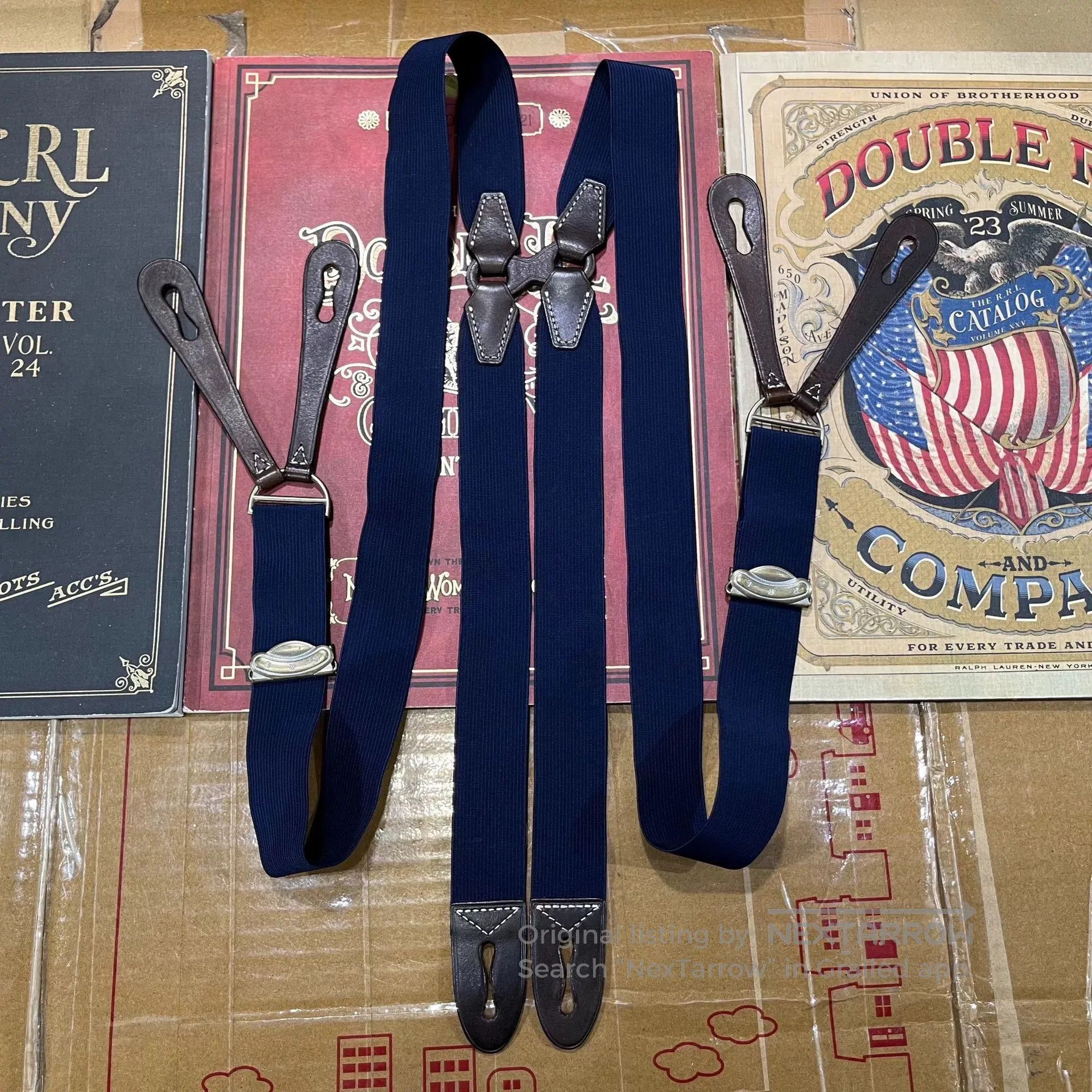 RRL Ralph Lauren rrl double rl suspenders by ralph lauren. Size ONE SIZE - 1 Thumbnail