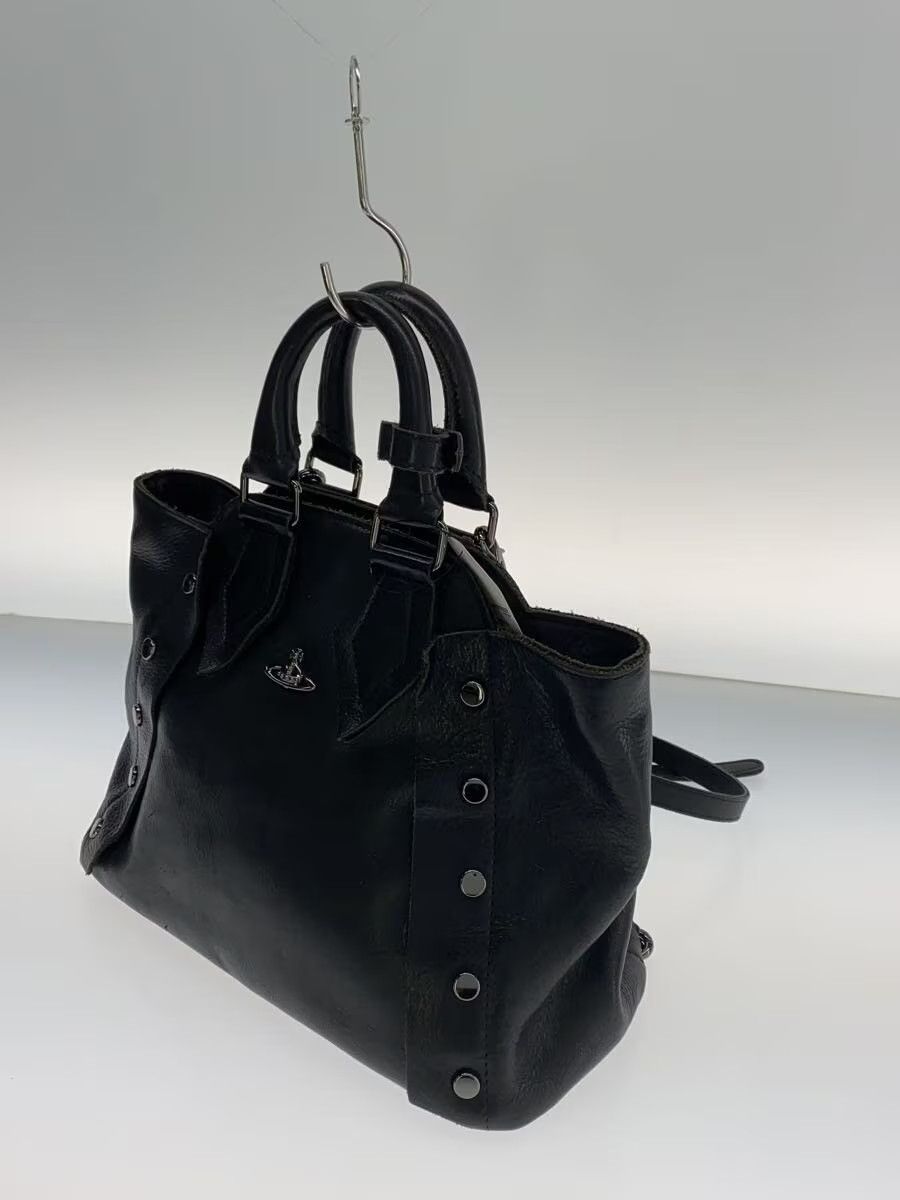Vivienne Westwood Studded Orb Leather Hand Bag Size ONE SIZE - 2 Thumbnail