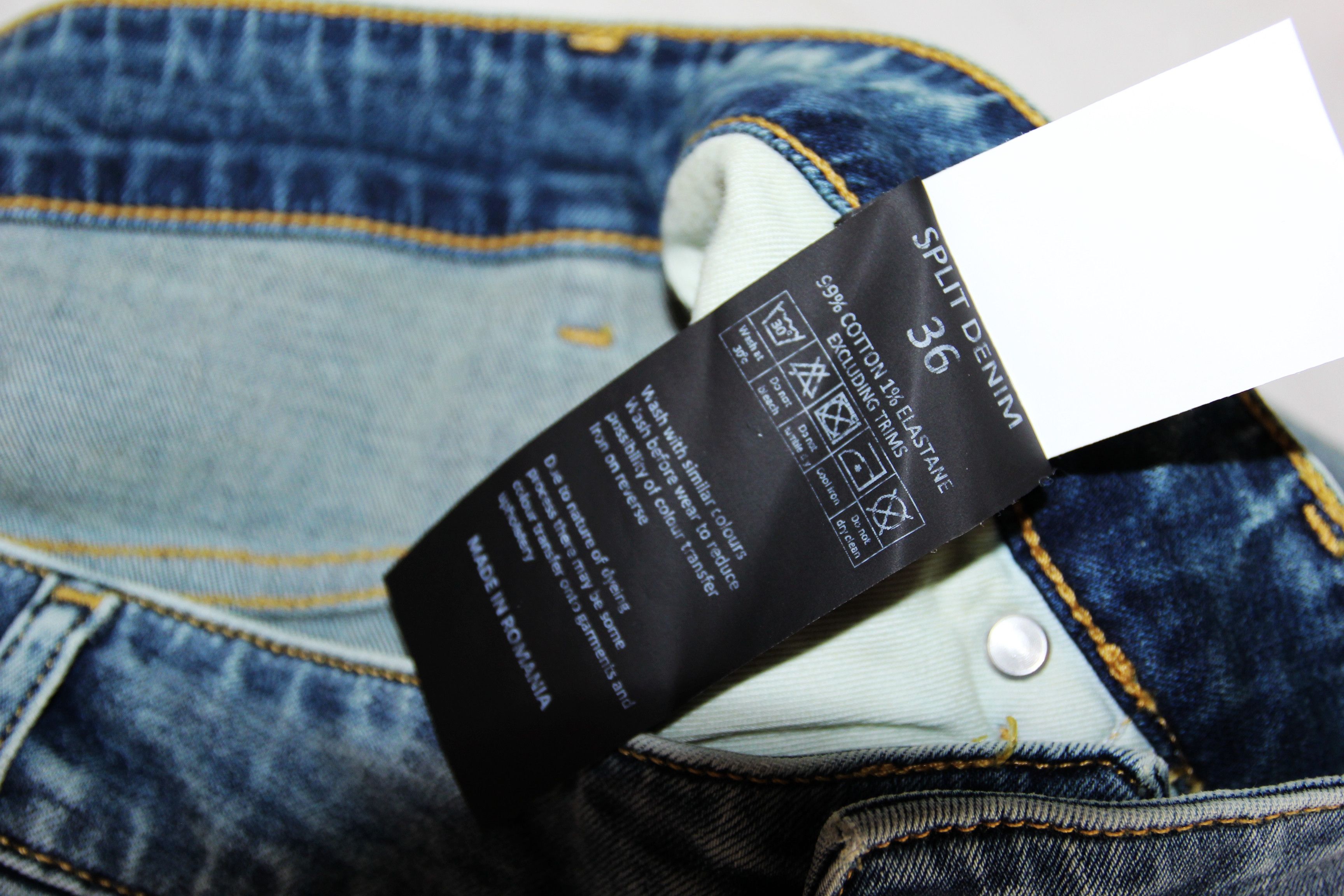 Represent Clo. BNWT SS23 REPRESENT SPLIT DENIM 36 Size US 36 / EU 52 - 10 Thumbnail