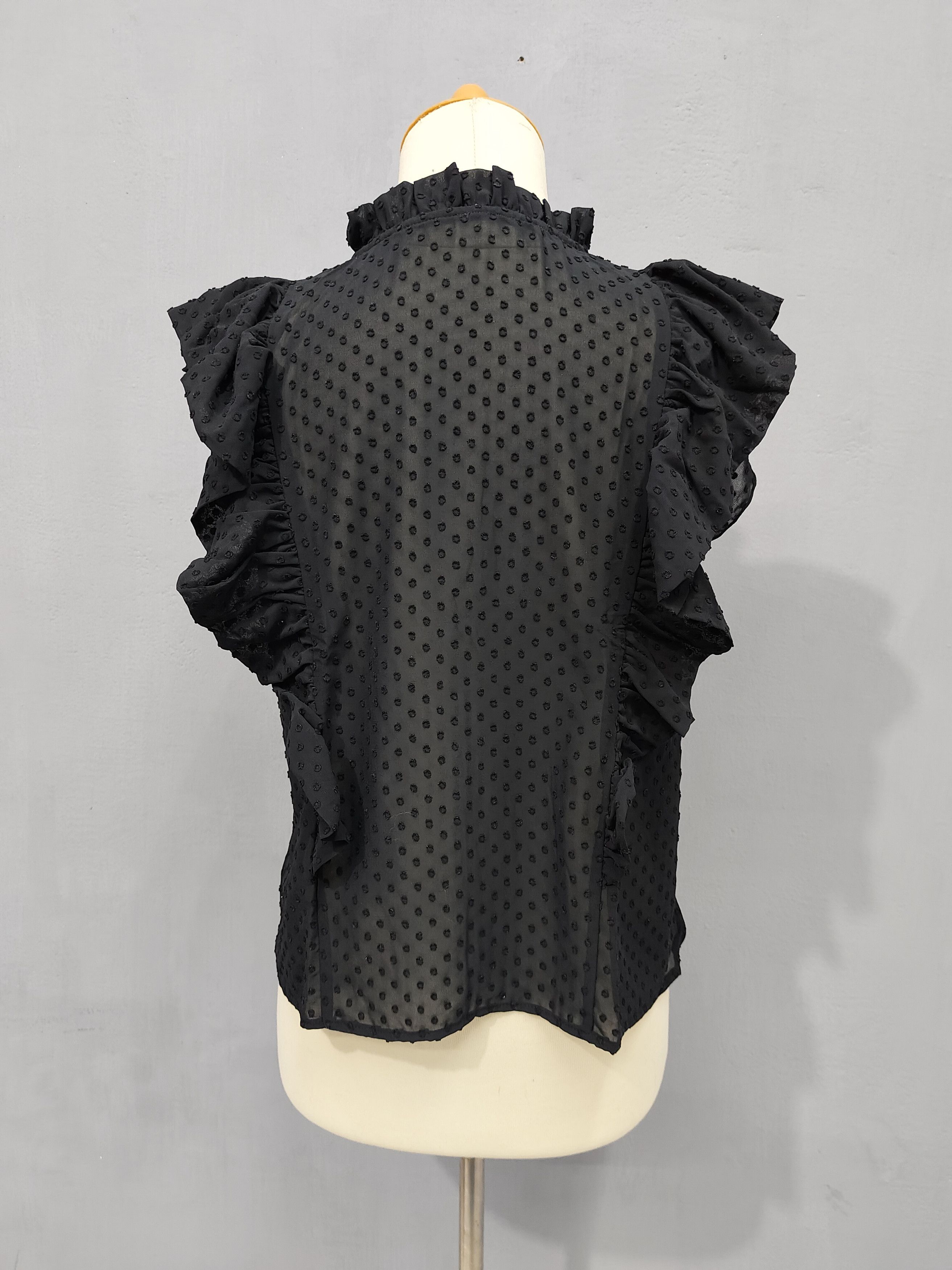 Beams Japan Carolina Glaser🇯🇵 Gothic Lolita Mori Otome Layered Top Size M / US 6-8 / IT 42-44 - 4 Thumbnail