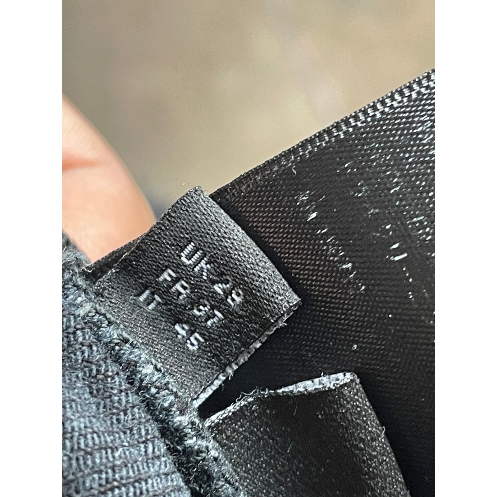 Amiri Amiri MX1 Black Black Patch (Faded) Used Women's 29 Size 29" - 6 Thumbnail