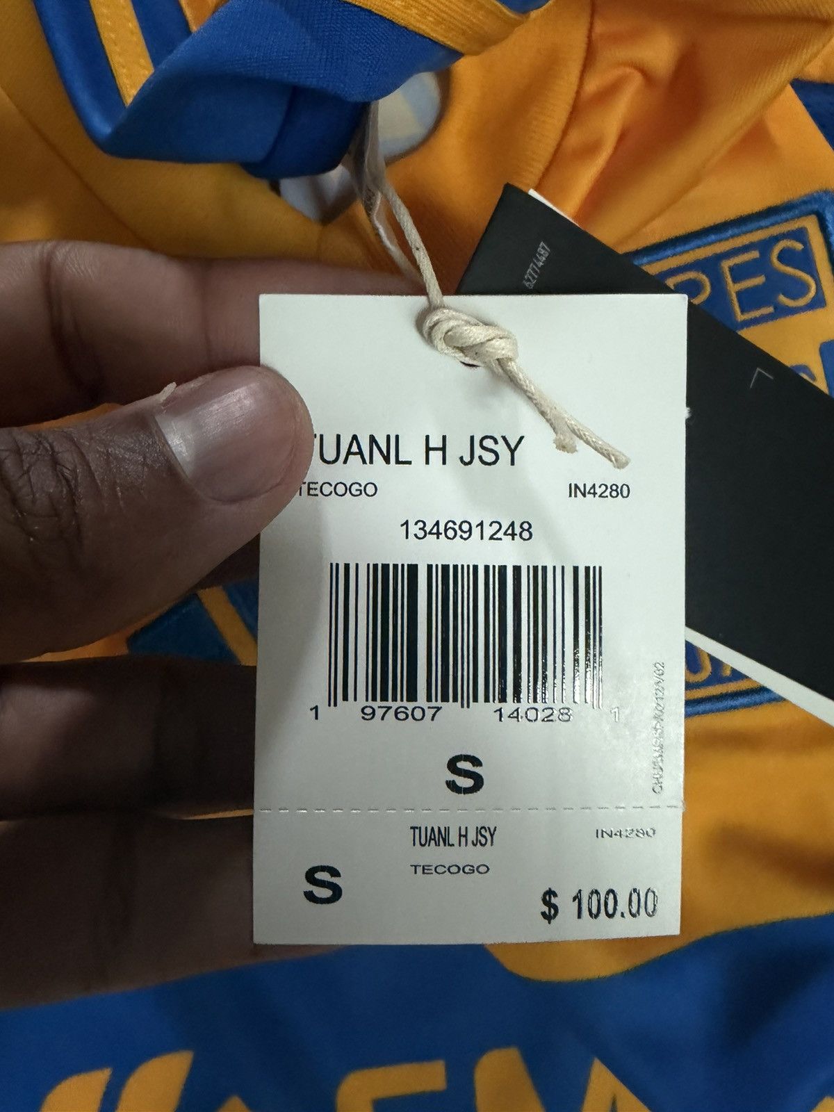 Adidas Adidas Tigres UANL Soccer Jersey Size US S / EU 44-46 / 1 - 4 Thumbnail