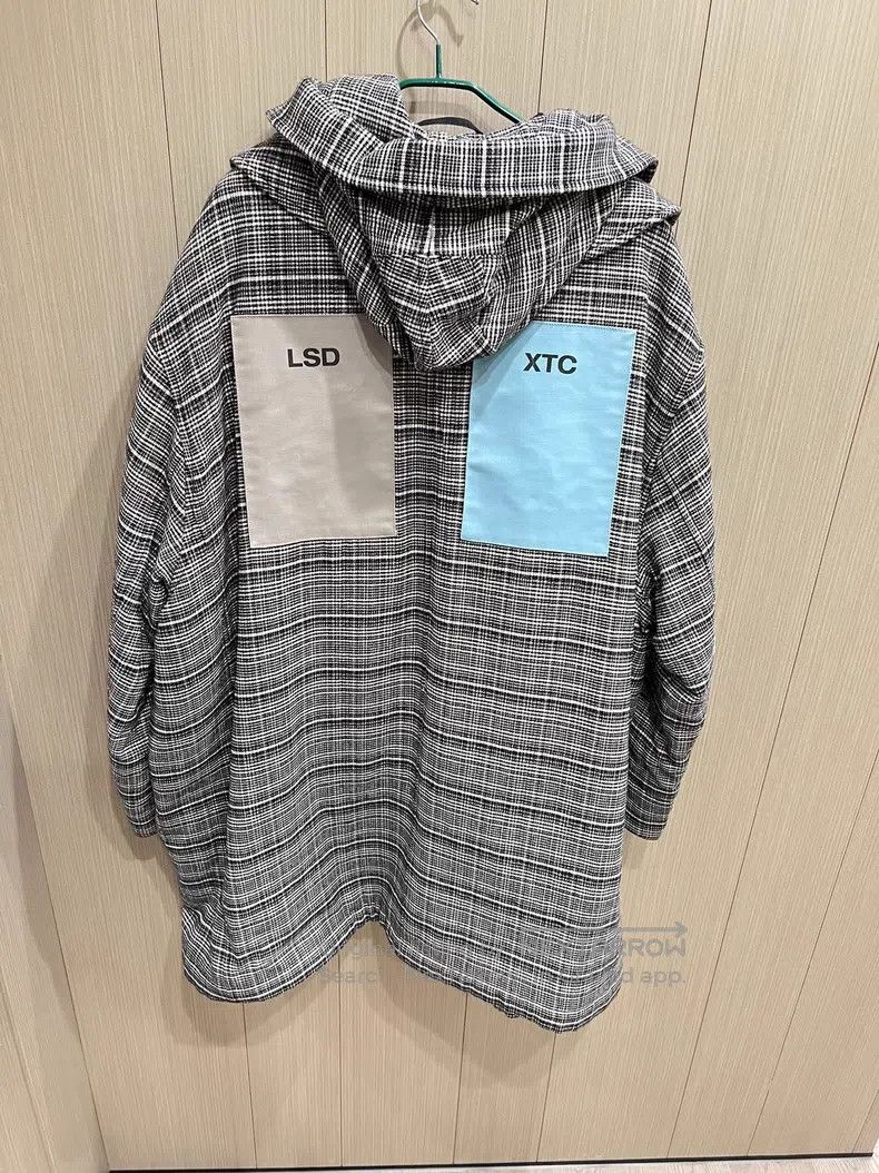 Raf Simons Raf Simons 18FW Black and White Plaid Wool Parka Coat Size US M / EU 48-50 / 2 - 3 Thumbnail