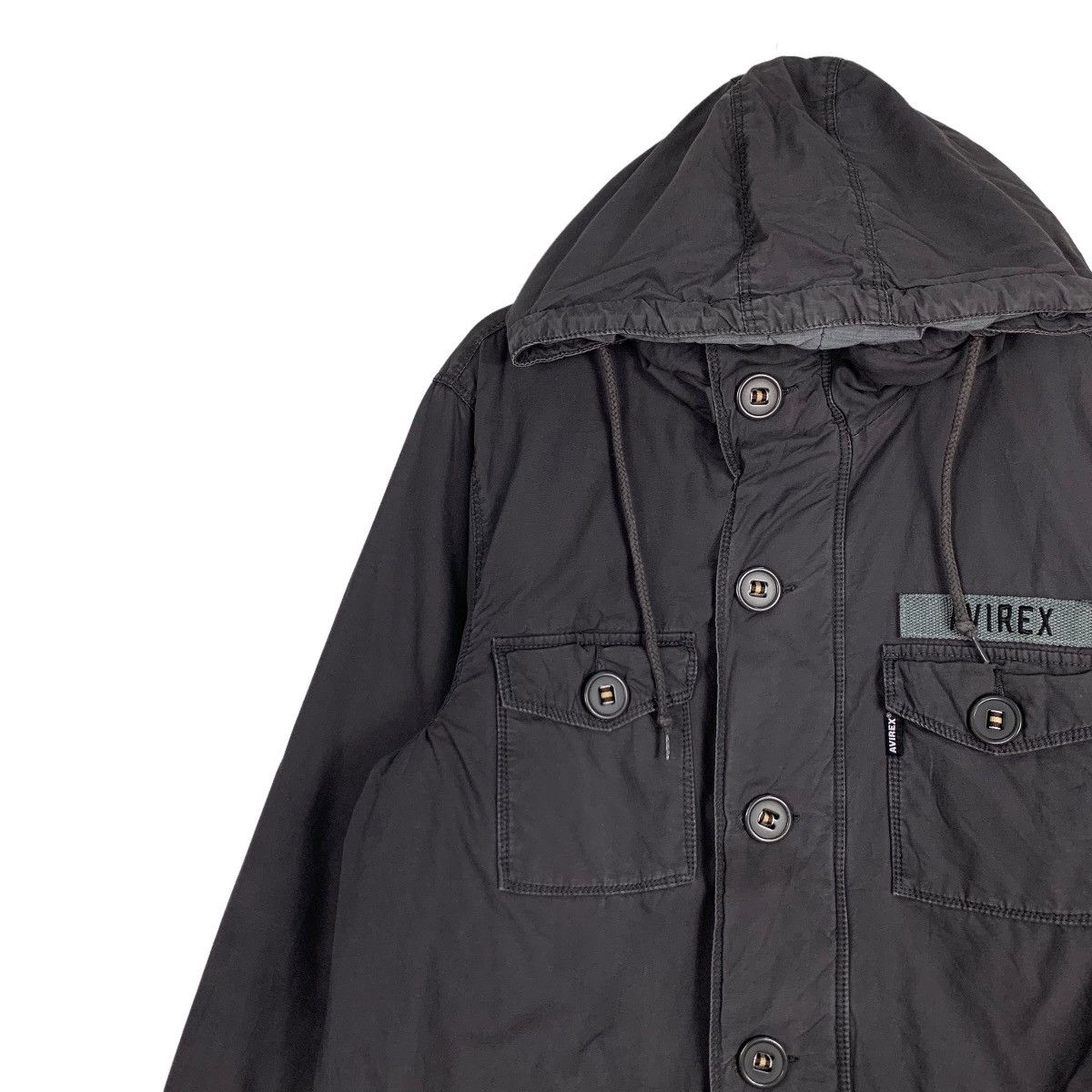 Avirex AVIREX Four Pocket Army Style Hooded Parka Jacket #0035-C3 Size US XL / EU 56 / 4 - 7 Thumbnail