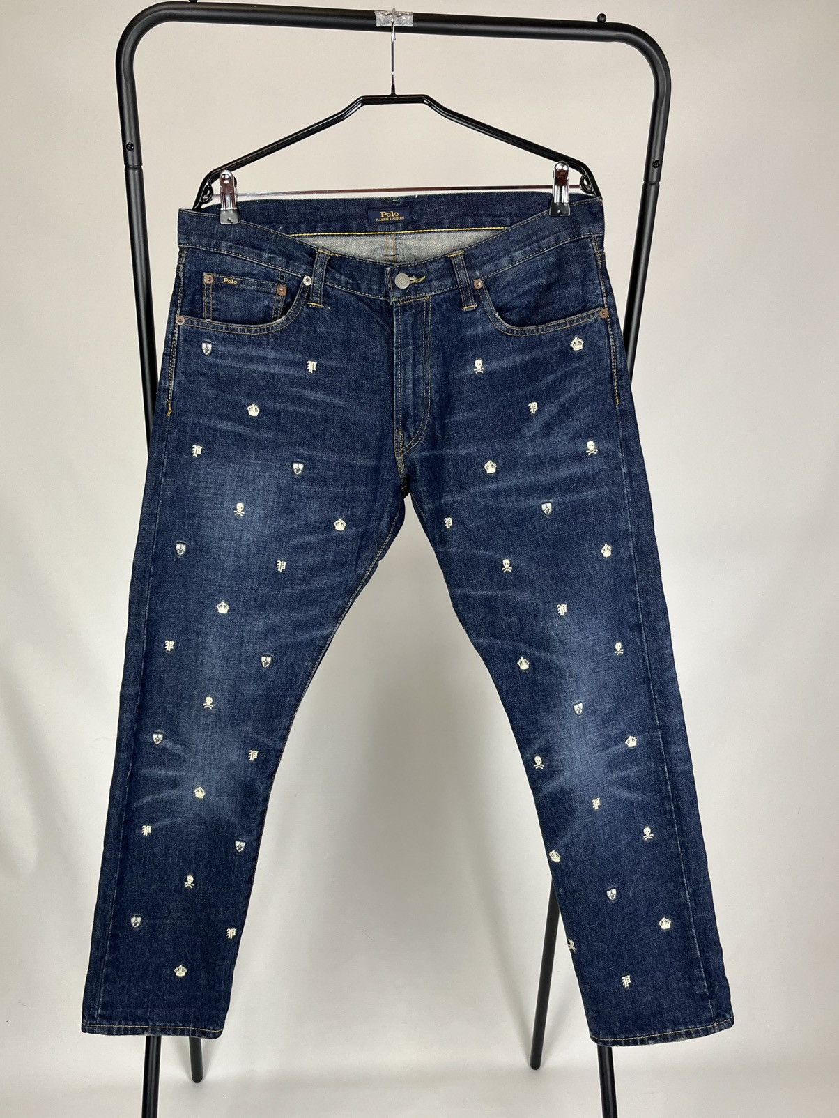 Polo Ralph Lauren Men's Jeans Ralph Lauren Polo sullivan slim embroidered jean Size US 34 / EU 50 - 1 Thumbnail