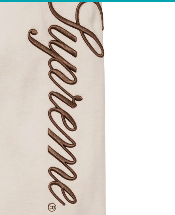 Supreme Supreme Embroidered Script Sweatpant Stone Size Large Size US 34 / EU 50 - 2 Thumbnail