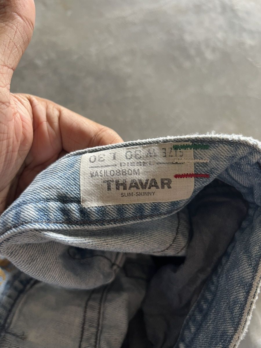 Diesel distressed diesel industry denim splatter bleach sick washed Size US 33 - 5 Thumbnail