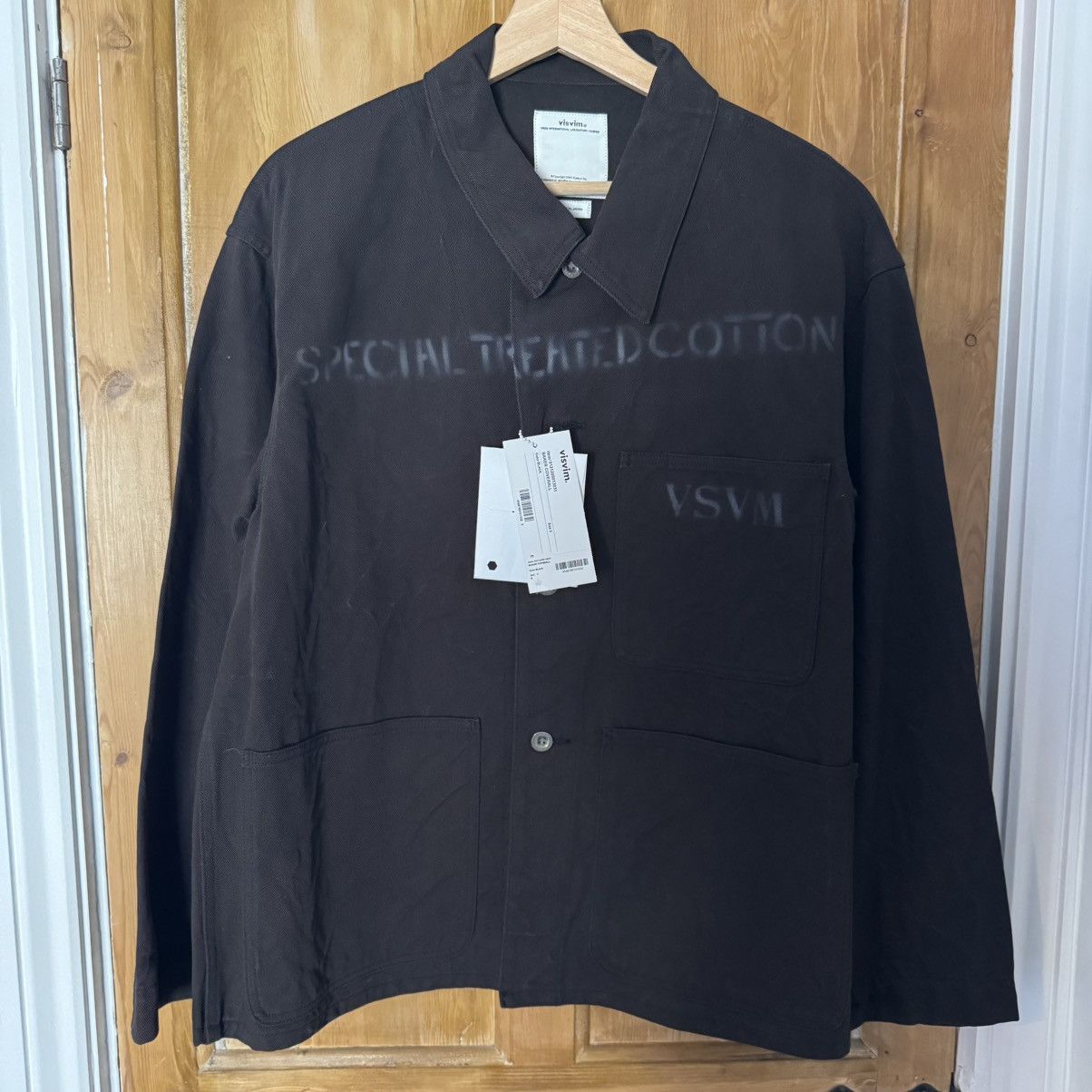 Visvim Visvim Baker Brown Khaki Coverall Jacket | Grailed