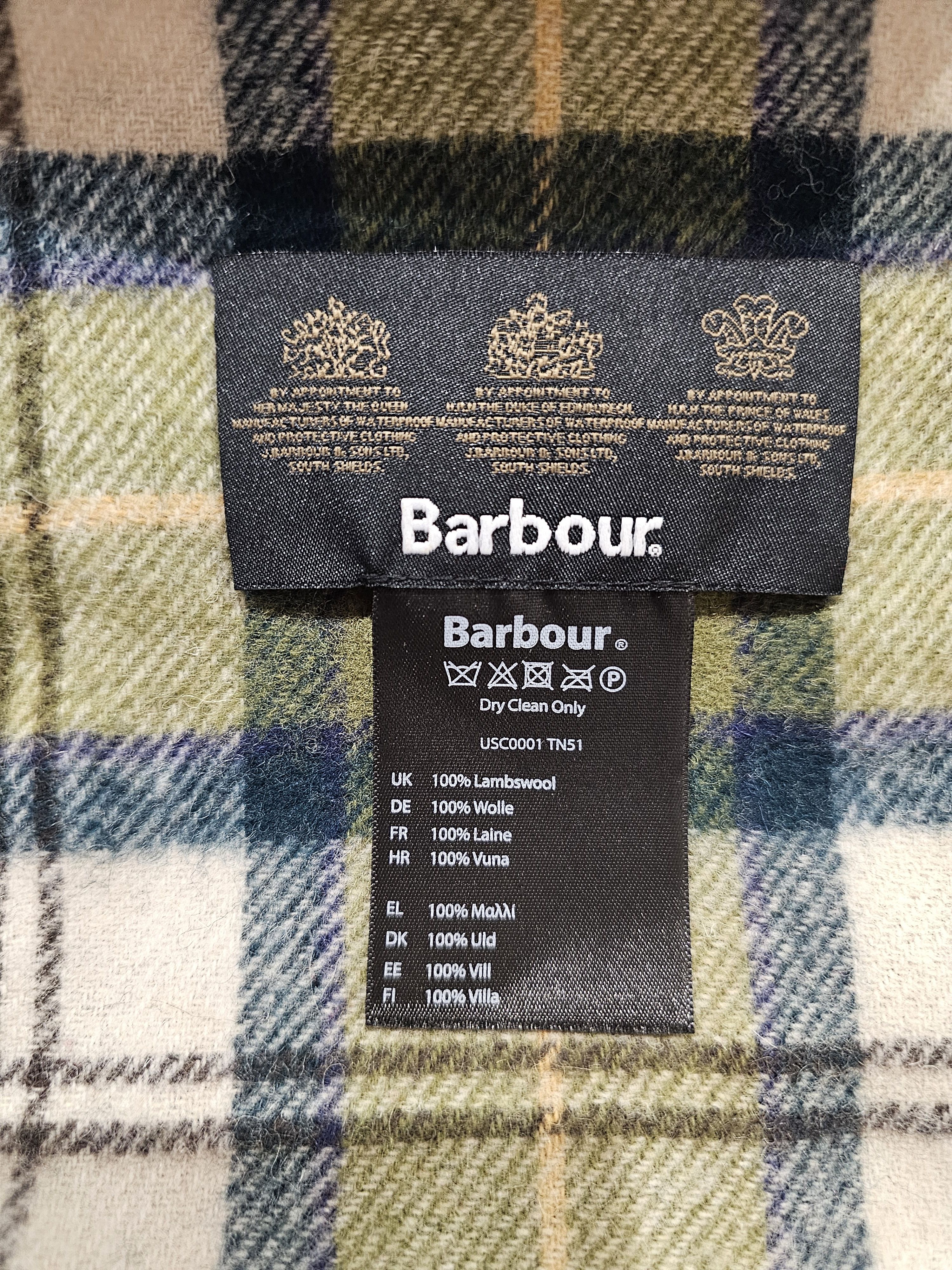 Barbour Barbour Tartan Lambswool Scarf Size ONE SIZE - 4 Thumbnail