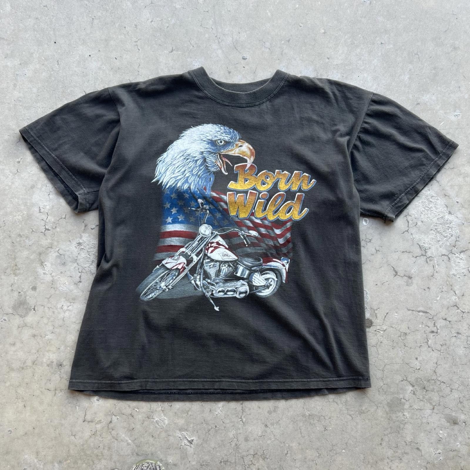 Harley Davidson 90s Harley Davidson Vintage Rare Size US XL / EU 56 / 4 - 1 Thumbnail