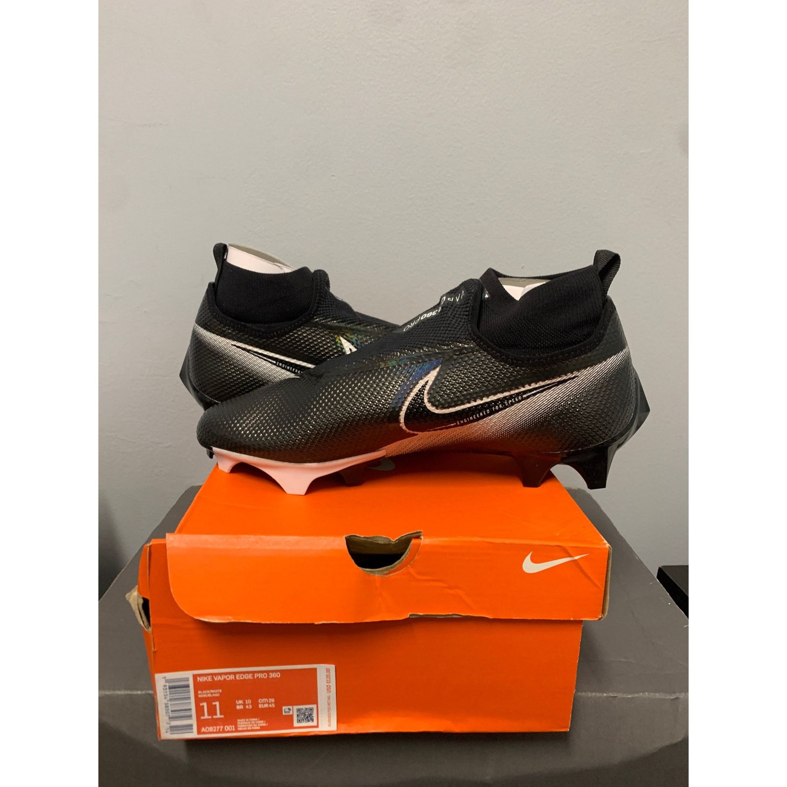Nike Nike Vapor Edge Pro 360 Black Size 11 BRAND NEW Size US 11 / EU 44 - 4 Thumbnail