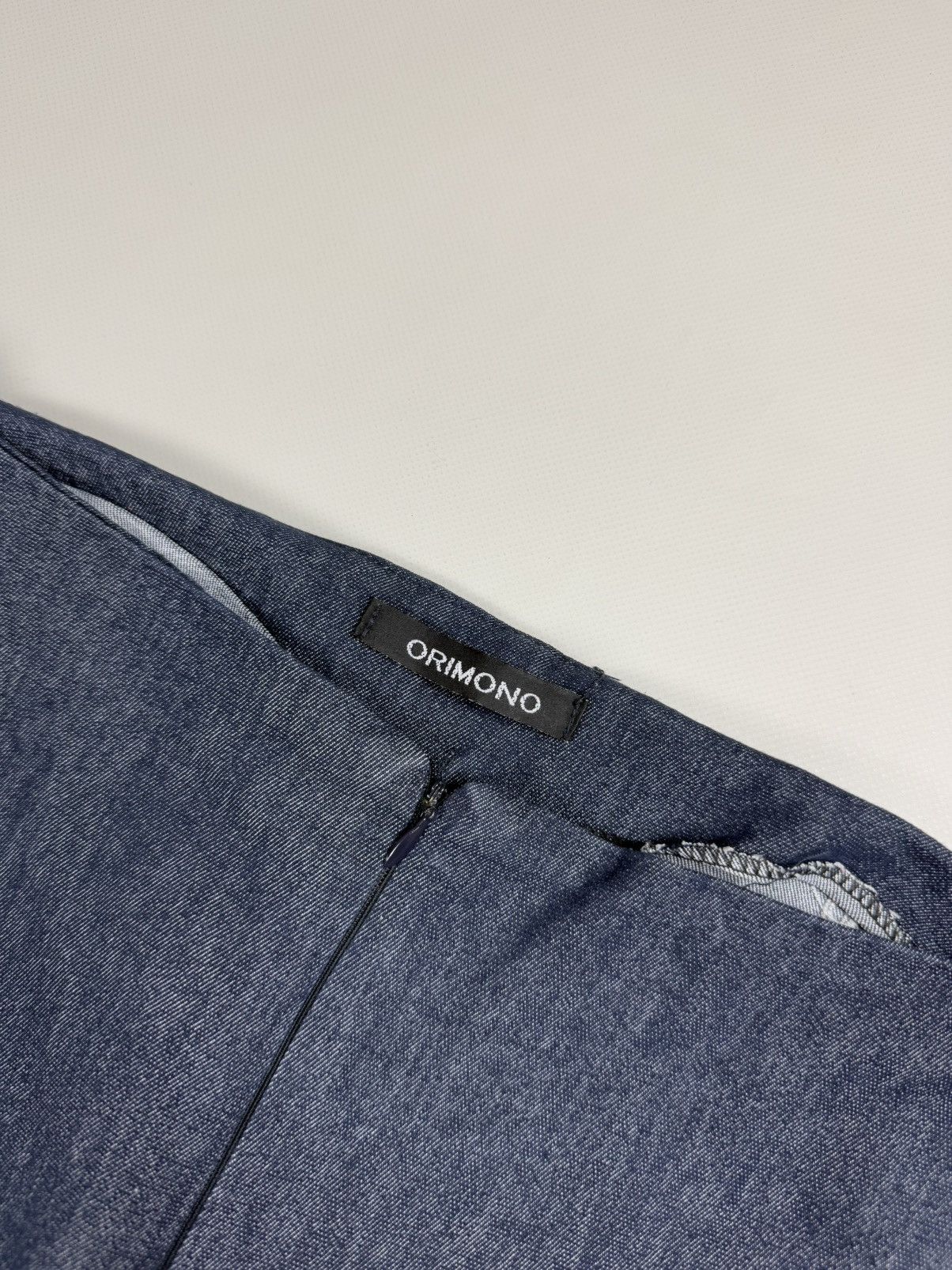 Japanese Brand Orimono Ladies Japanese Flared Low Rise Y2K Jeans Pants Size 32" / US 10 / IT 46 - 12 Thumbnail