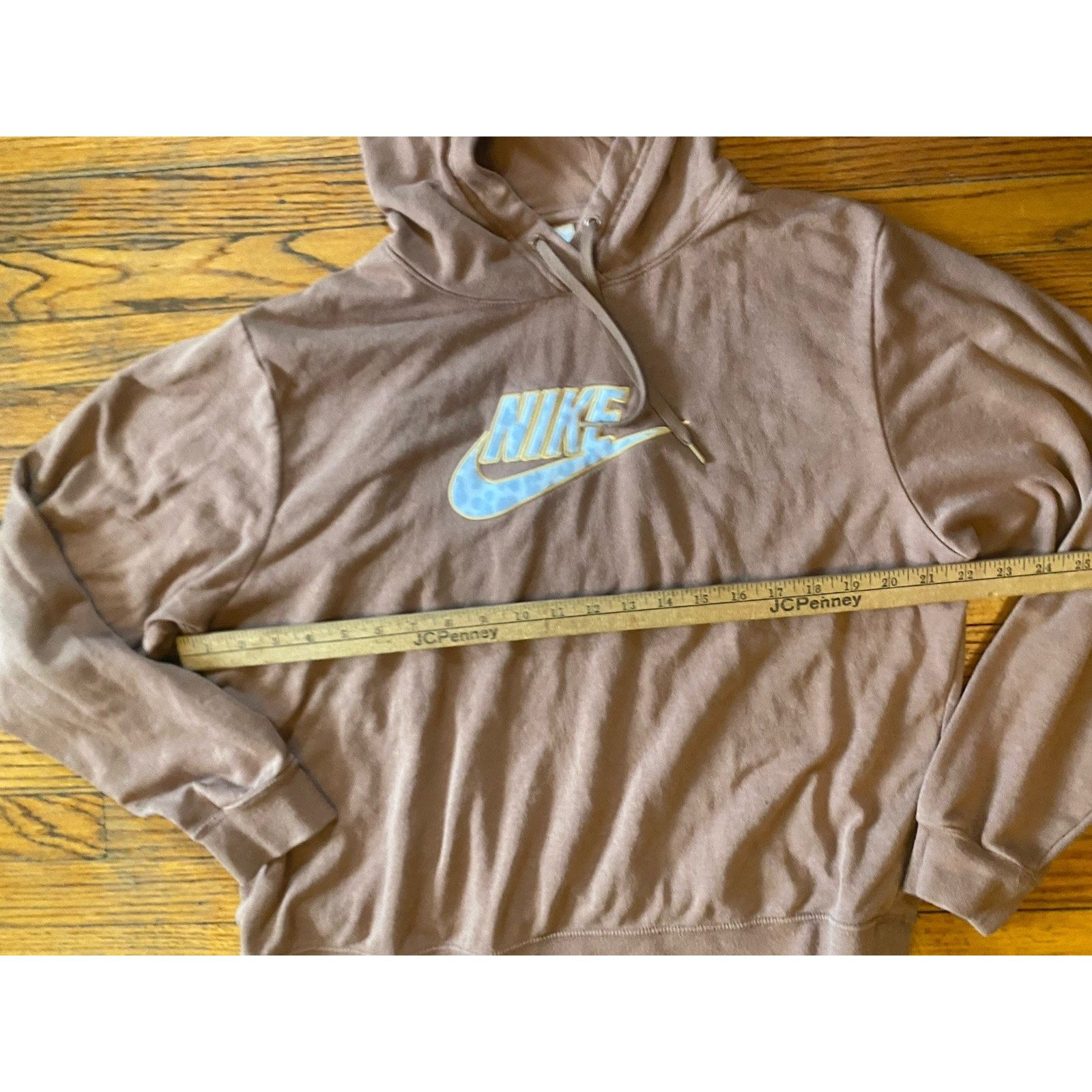 Nike Nike Very Soft Cropped Hoodie Sweatshirt Women Medium Beige Size M / US 6-8 / IT 42-44 - 4 Thumbnail