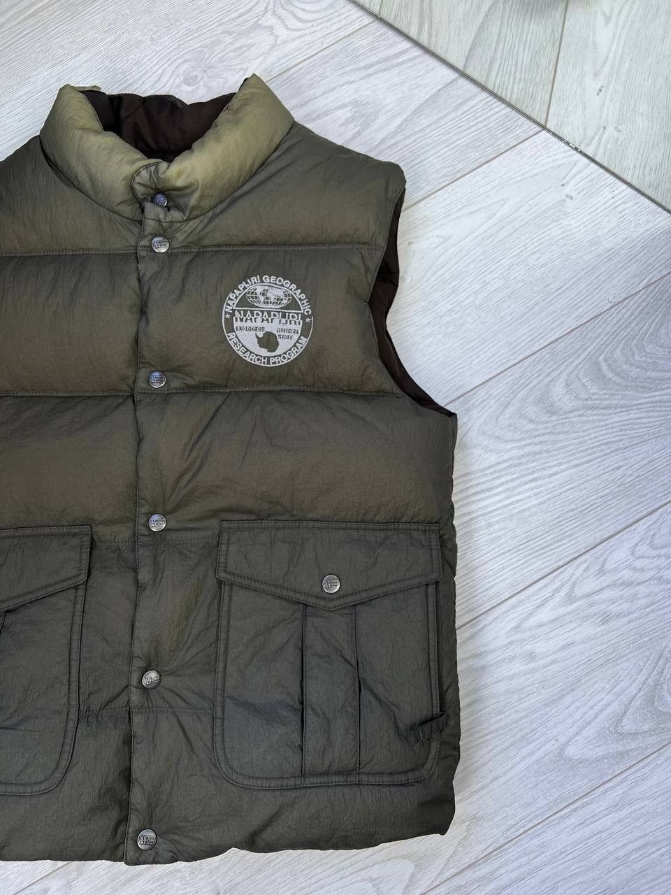 Napapijri Napapijri Double-sided Puffer Vest Size US L / EU 52-54 / 3 - 7 Thumbnail