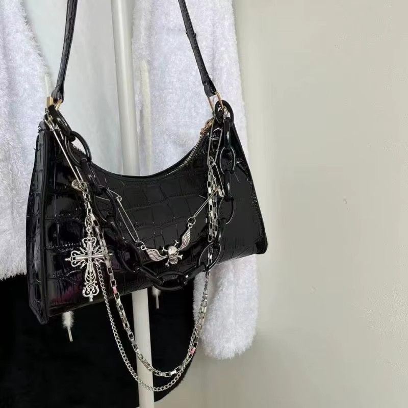 Other Retro Gothic Womens Underarm Bag Size ONE SIZE - 3 Thumbnail
