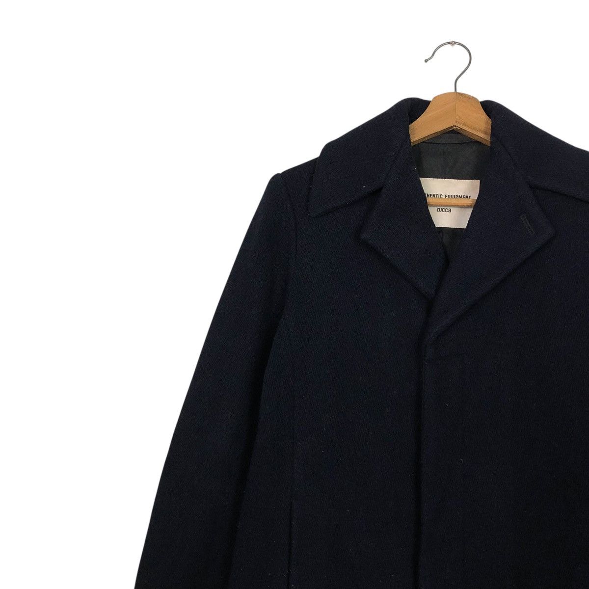 Issey Miyake 🔥VINTAGE OVER COAT WOOL LONG JACKET ZUCCA ISSEY MIYAKE Size US M / EU 48-50 / 2 - 10 Thumbnail