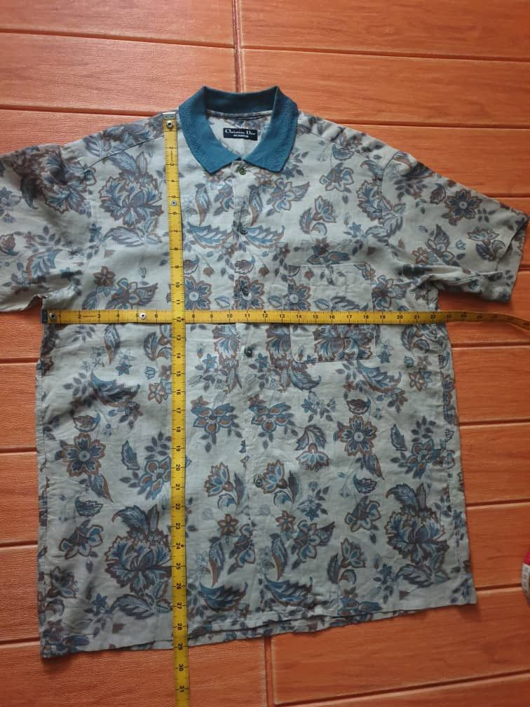 Dior Vintage Christian Dior monsieur flower collar Shirt Size US L / EU 52-54 / 3 - 6 Thumbnail