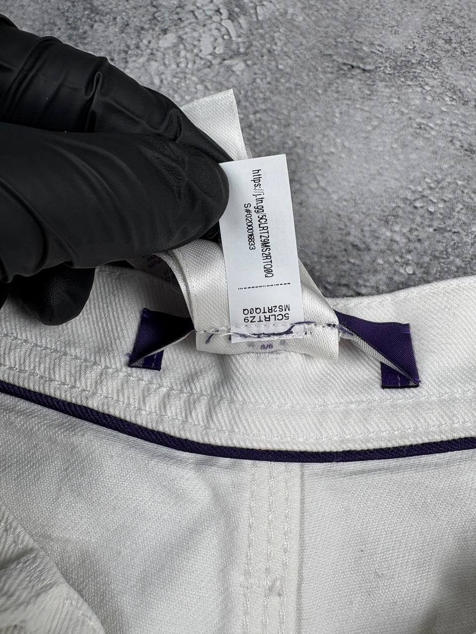 Japanese Brand Ralph Lauren Purple Label White Jeans Size 25 Made in Italy Size 25" / US 0 / IT 36 - 17 Thumbnail